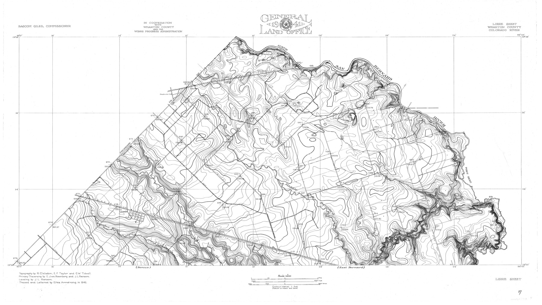 65306, Colorado River, Lissie Sheet, General Map Collection