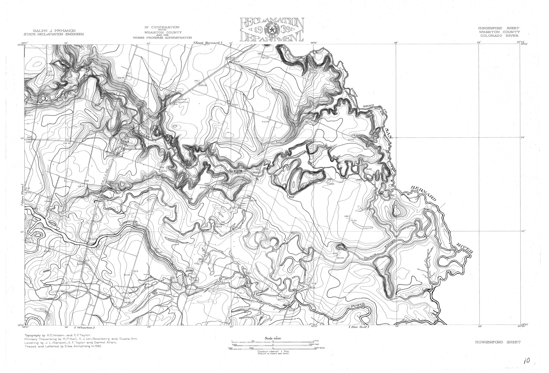 65309, Colorado River, Hungerford Sheet, General Map Collection