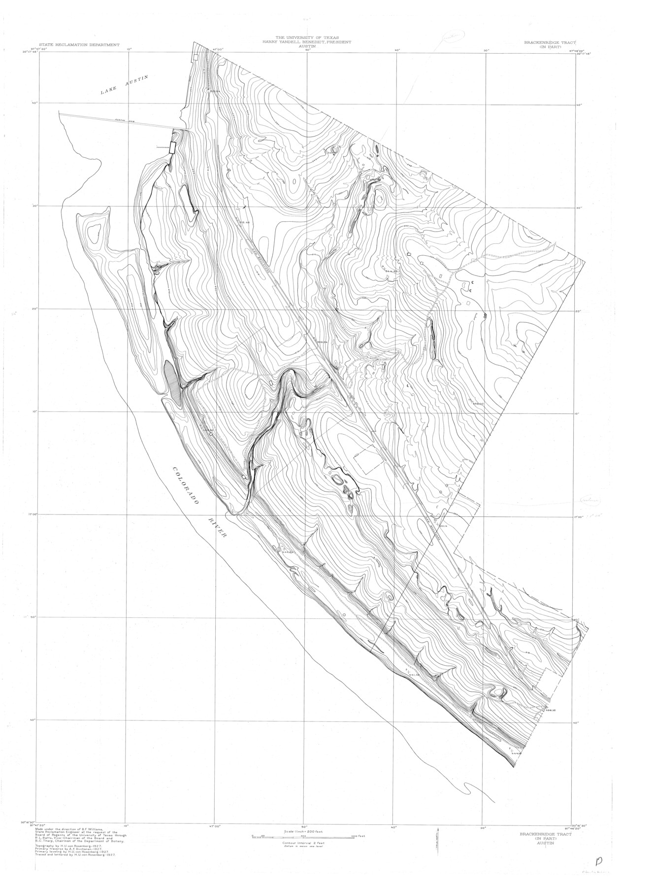 65325, Colorado River, Brackenridge Tract, General Map Collection