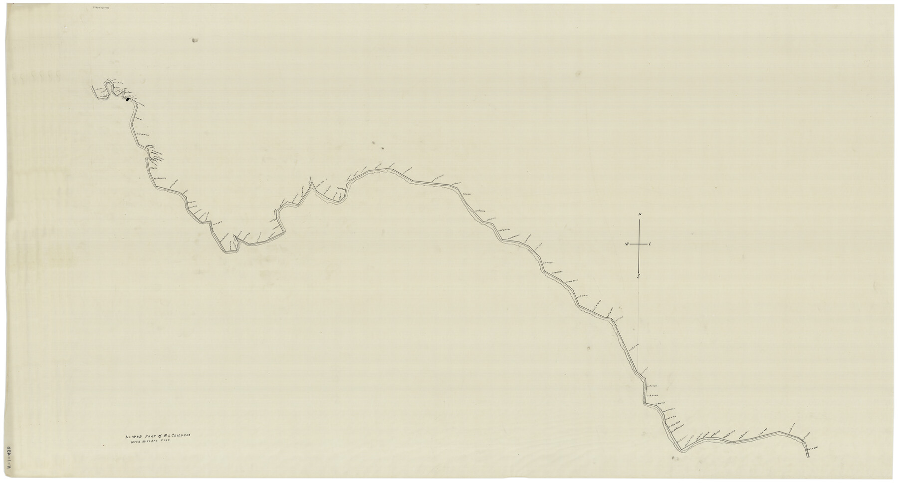 65613, [Sketch for Mineral Application 16696-16697, Pecos River], General Map Collection
