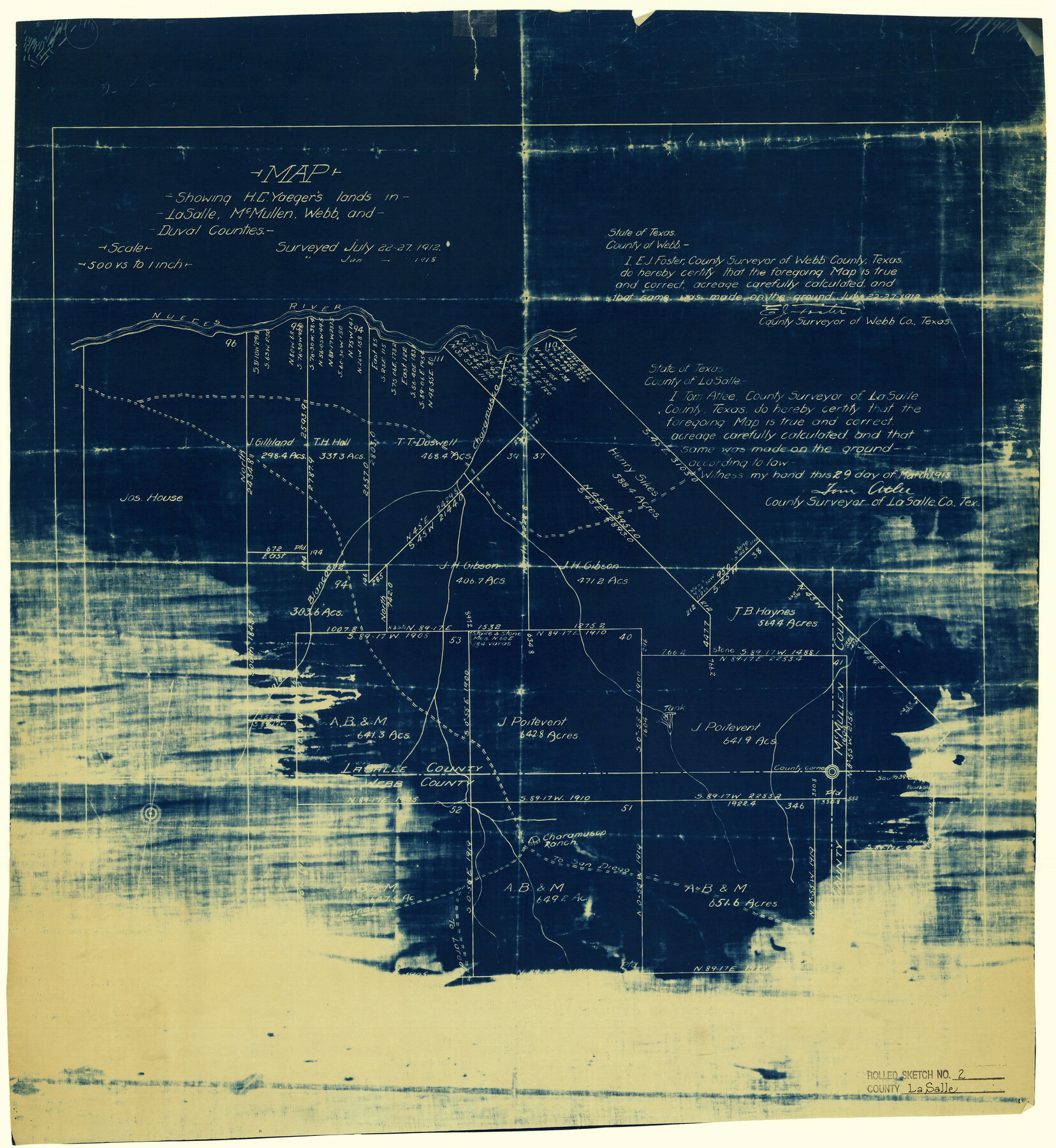 6567, La Salle County Rolled Sketch 2, General Map Collection