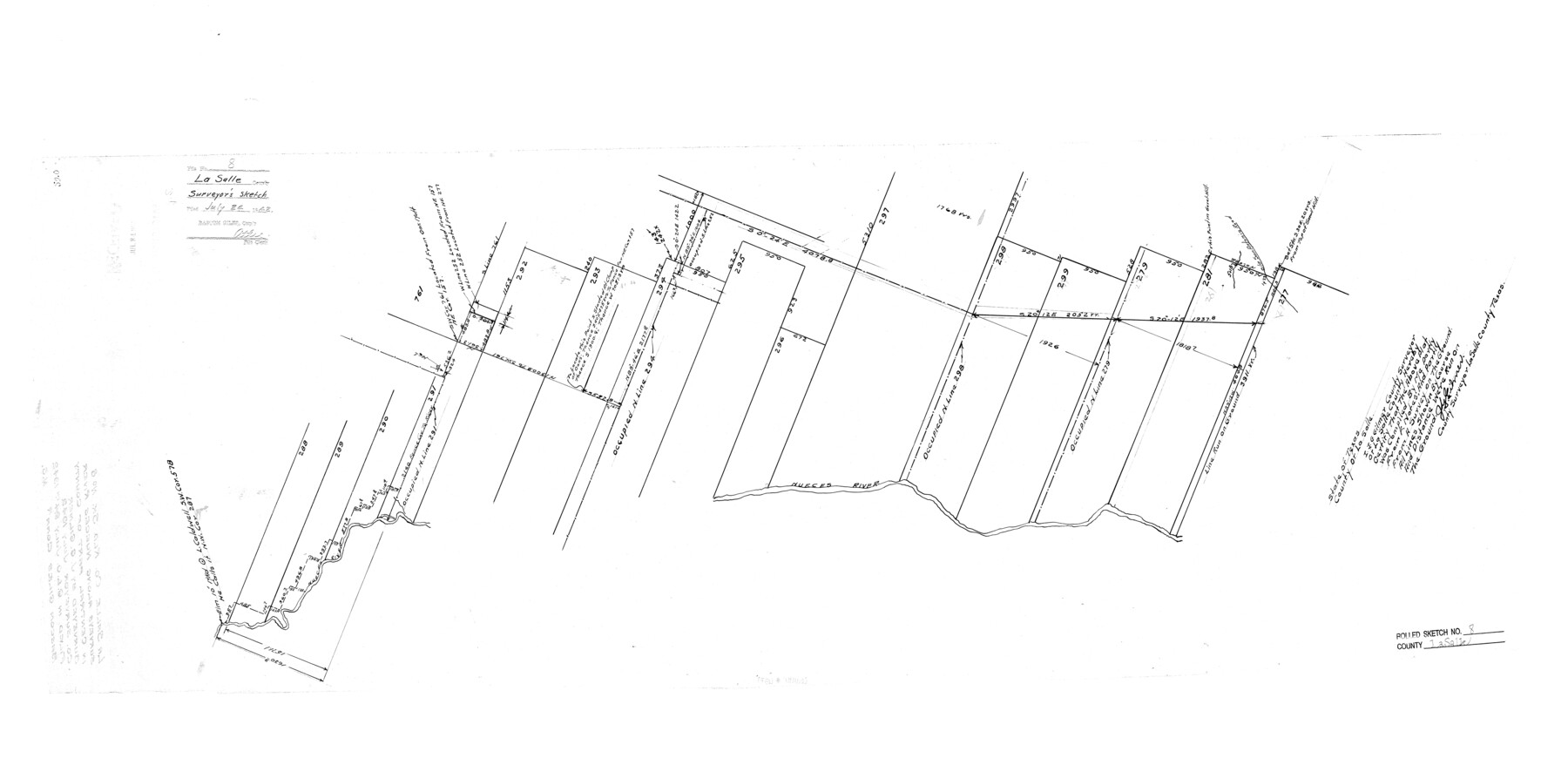 6571, La Salle County Rolled Sketch 8, General Map Collection