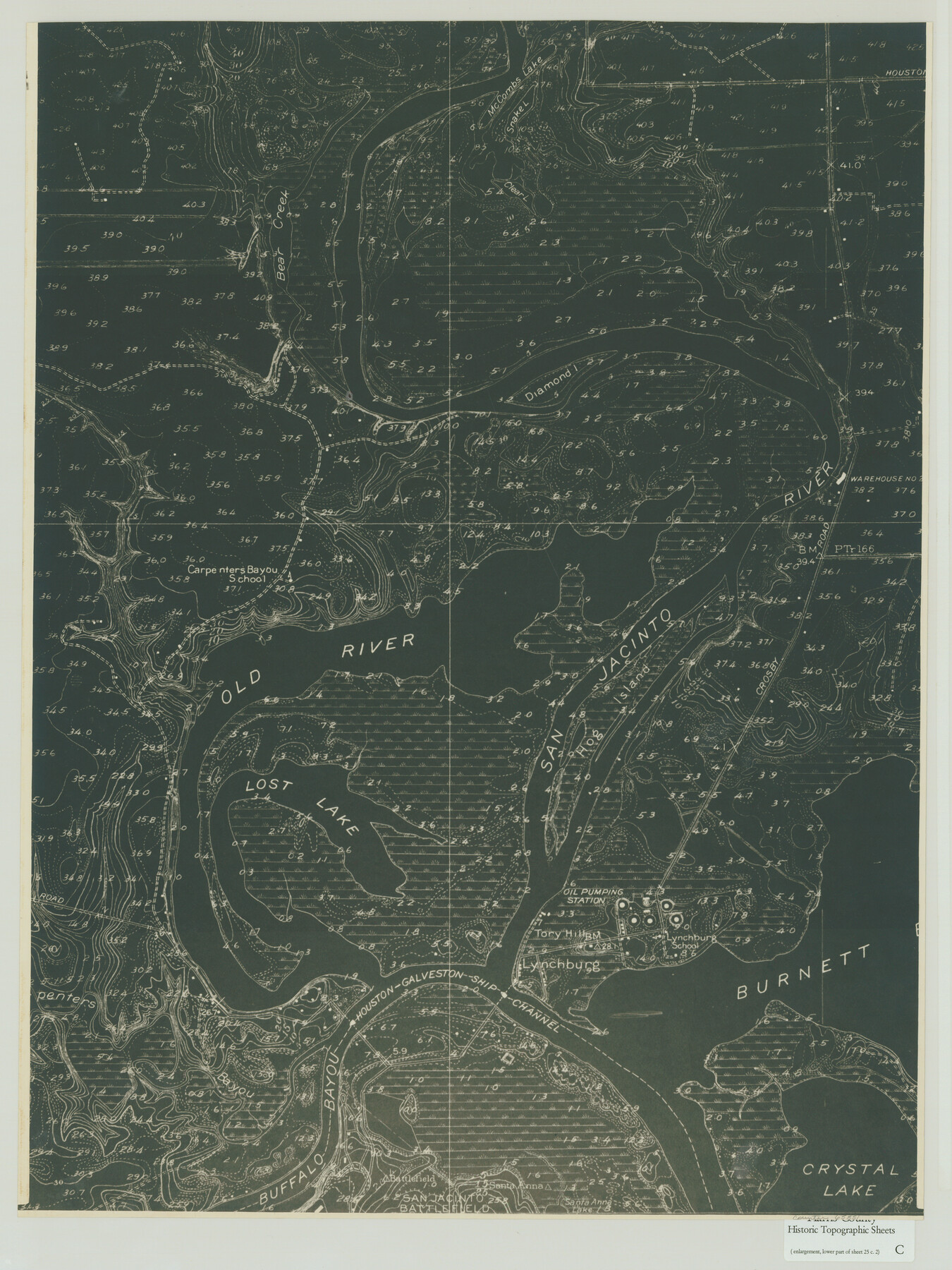 65851, Harris County Historic Topographic C, General Map Collection
