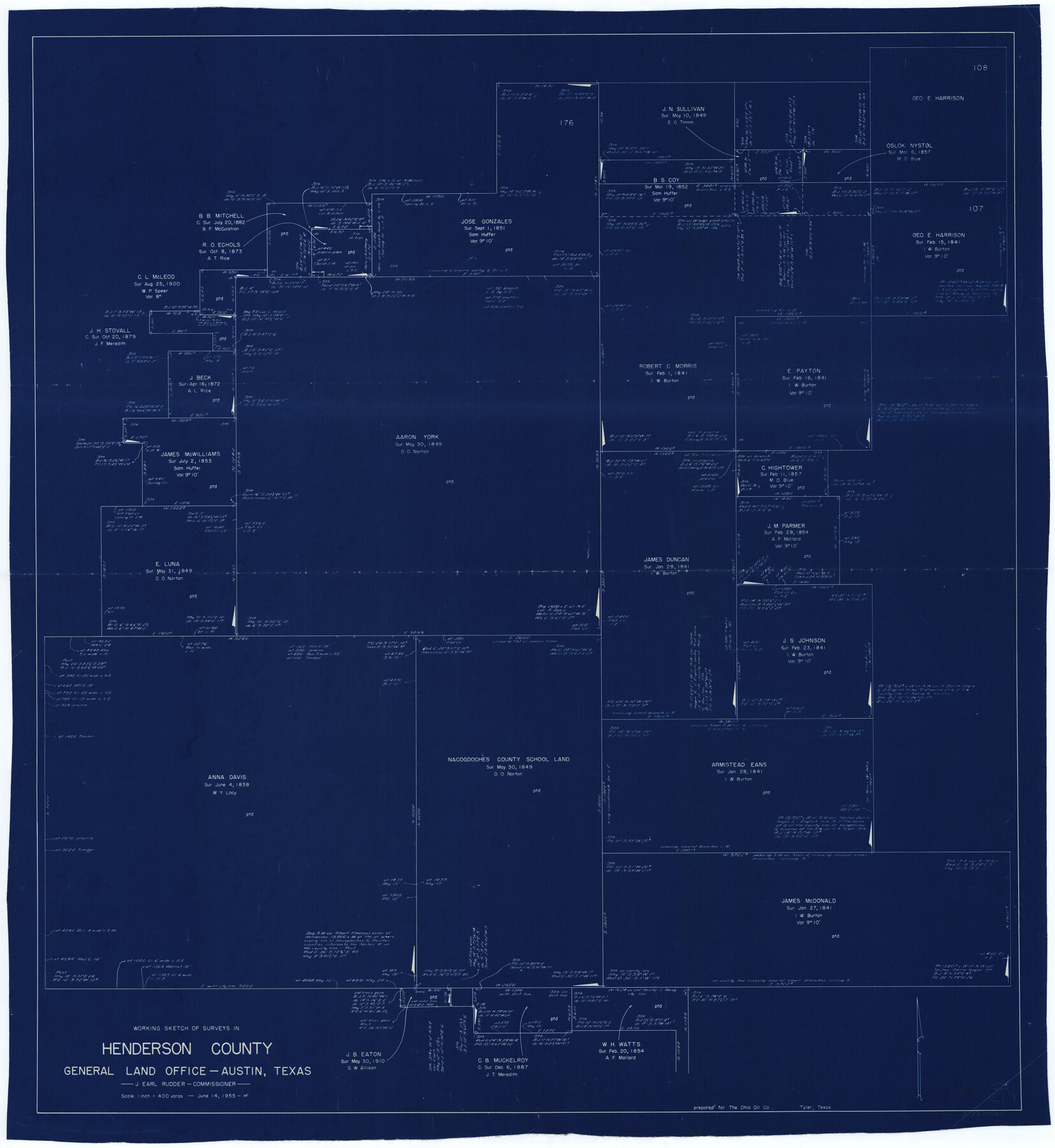 66160, Henderson County Working Sketch 27, General Map Collection