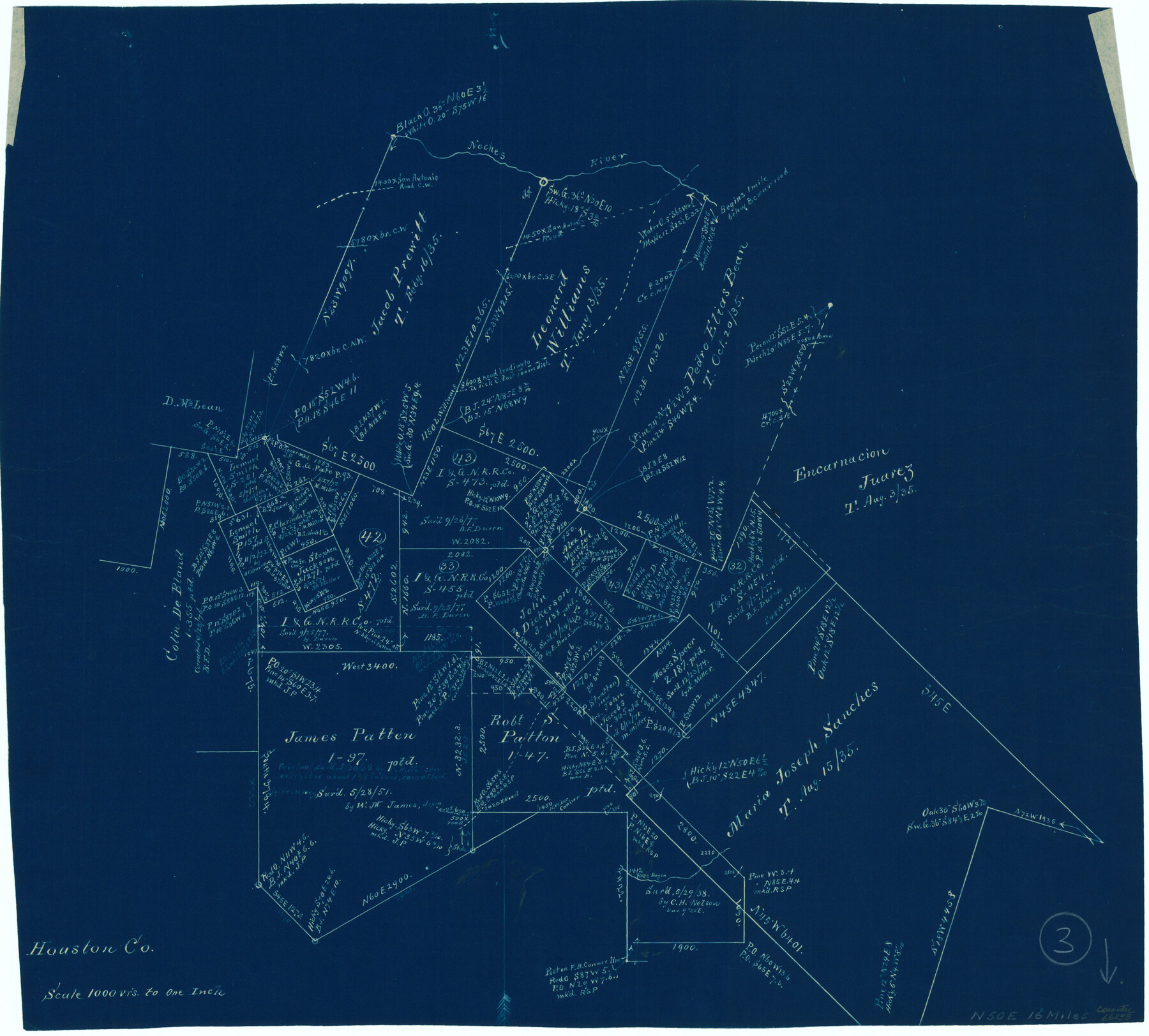 66233, Houston County Working Sketch 3, General Map Collection