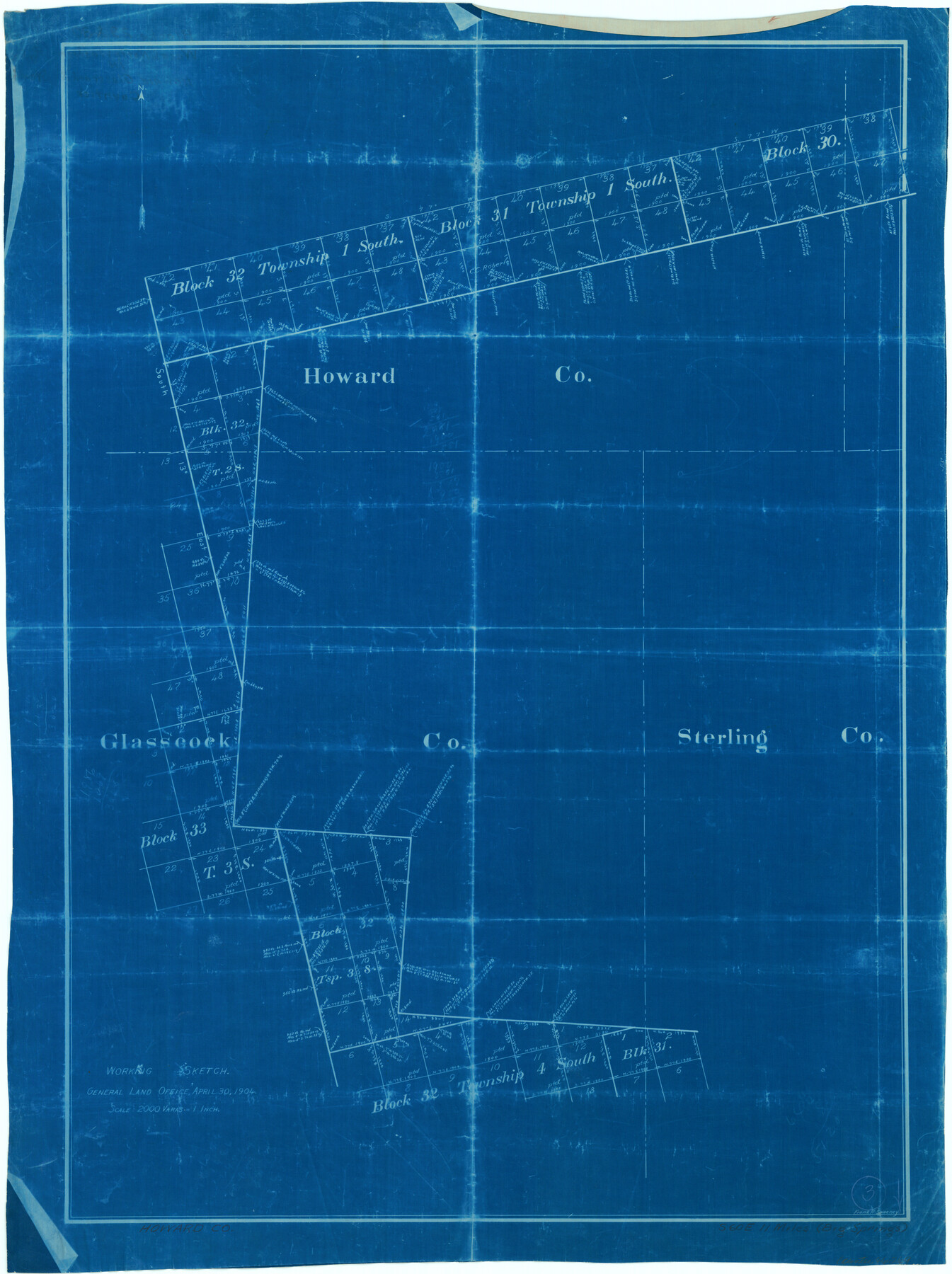 66269, Howard County Working Sketch 3, General Map Collection