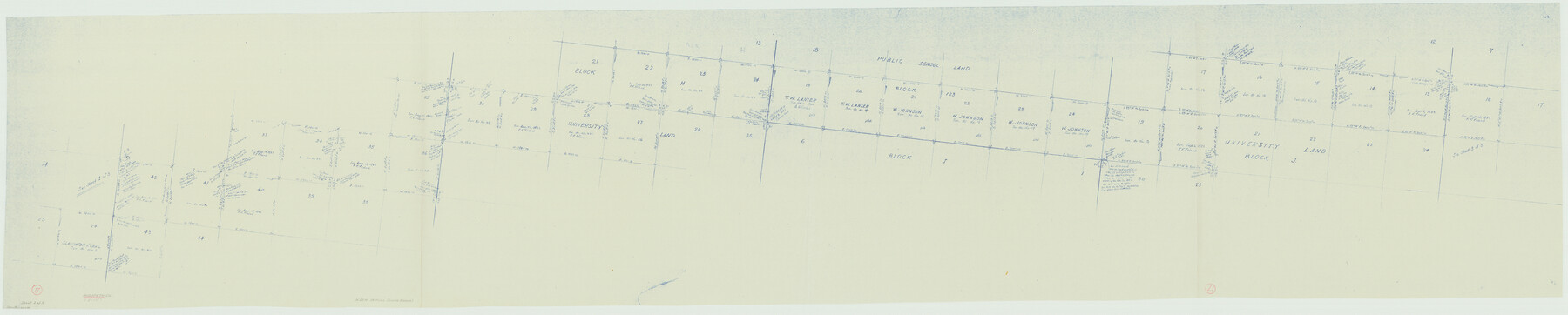 66299, Hudspeth County Working Sketch 17, General Map Collection