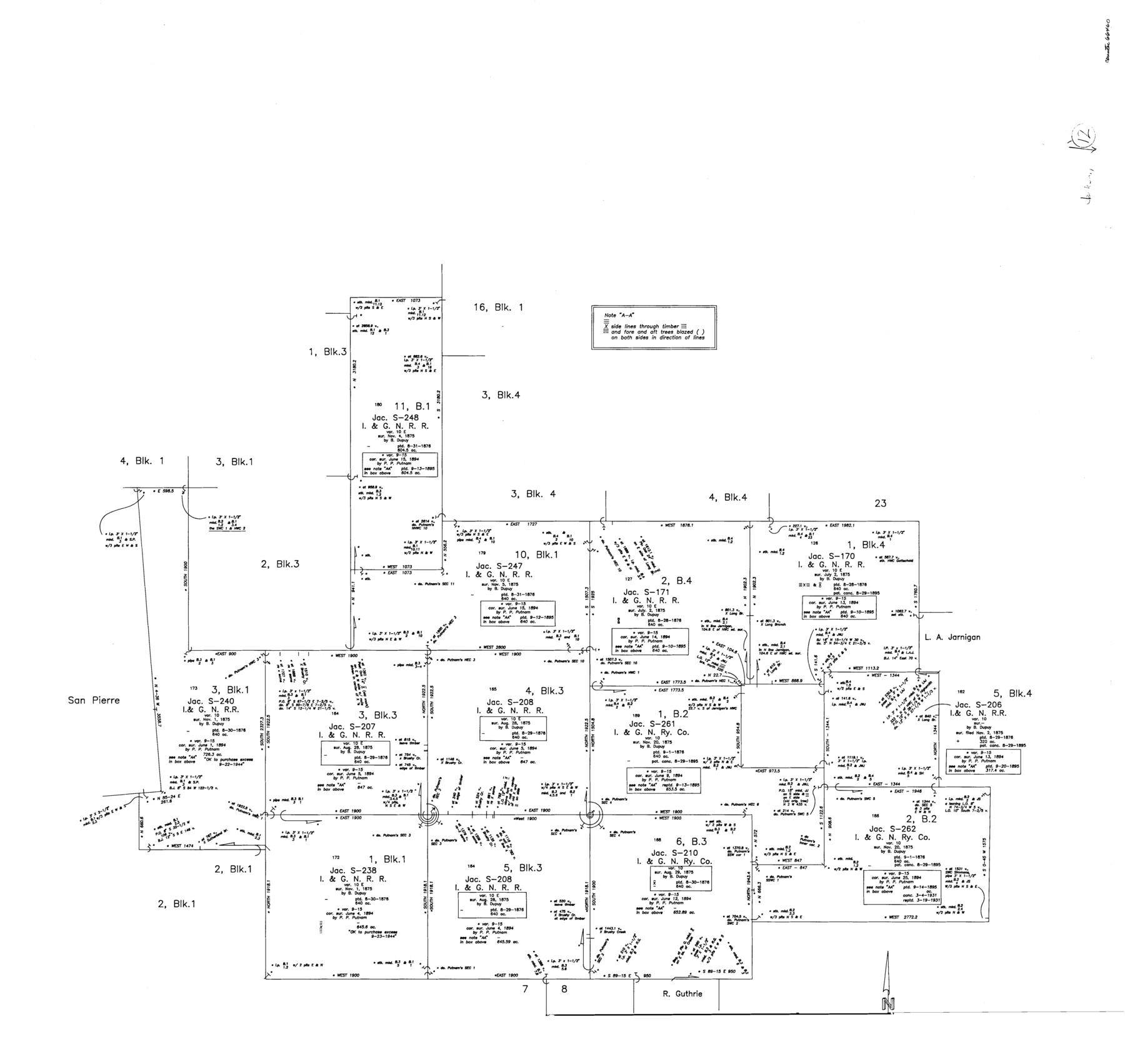 66460, Jackson County Working Sketch 12, General Map Collection