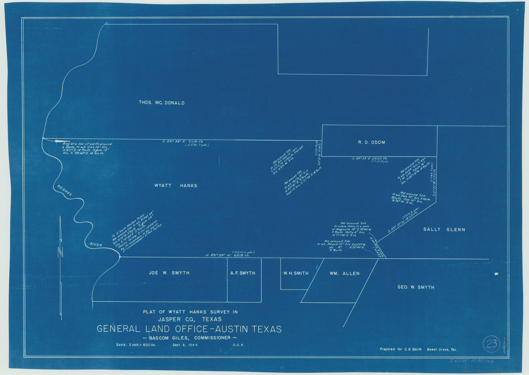 66485, Jasper County Working Sketch 23, General Map Collection