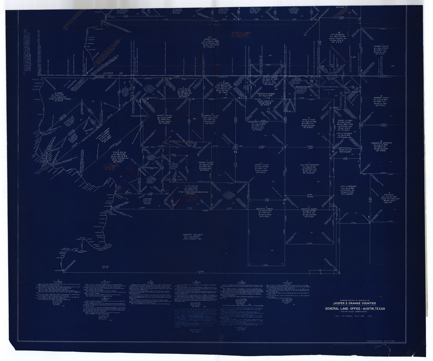 66486, Jasper County Working Sketch 24, General Map Collection