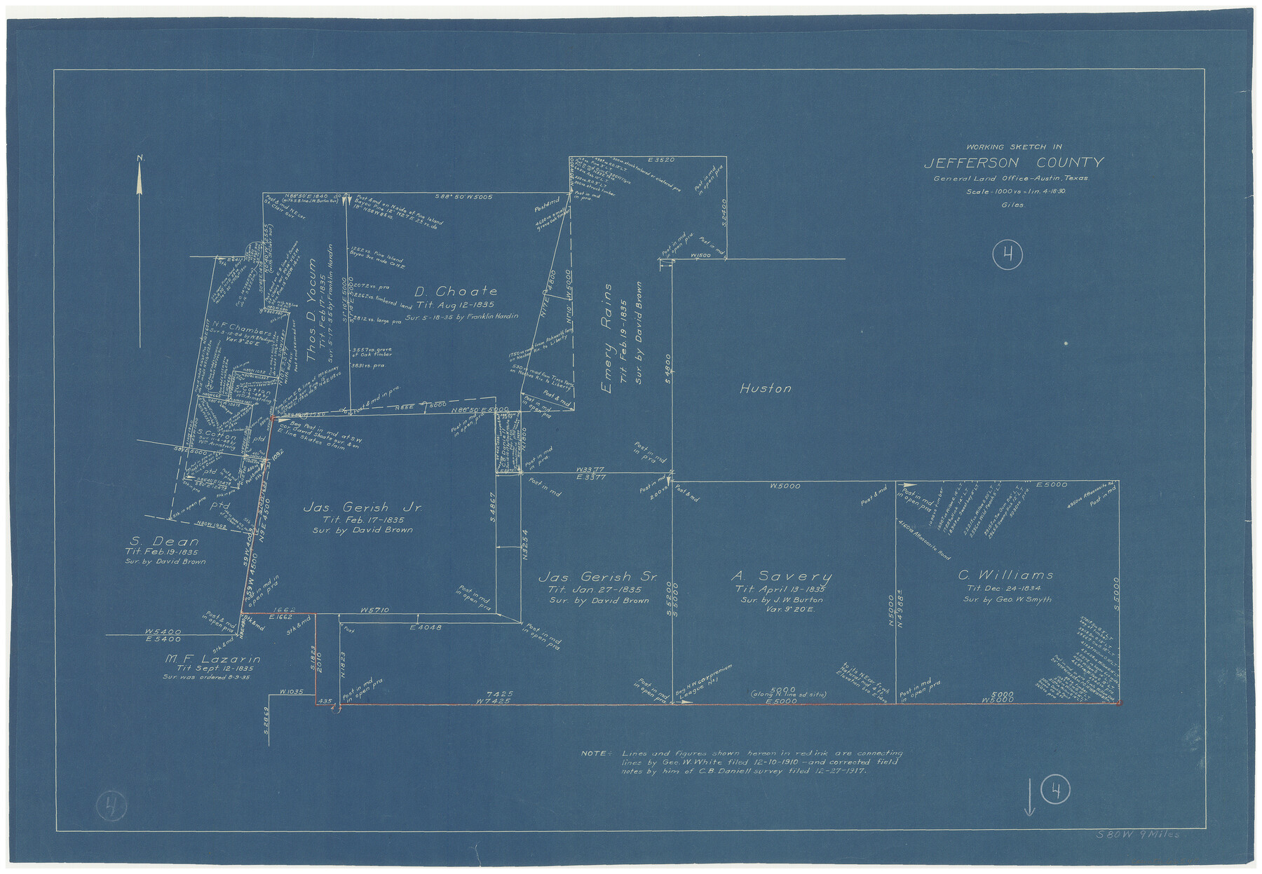 66547, Jefferson County Working Sketch 4, General Map Collection