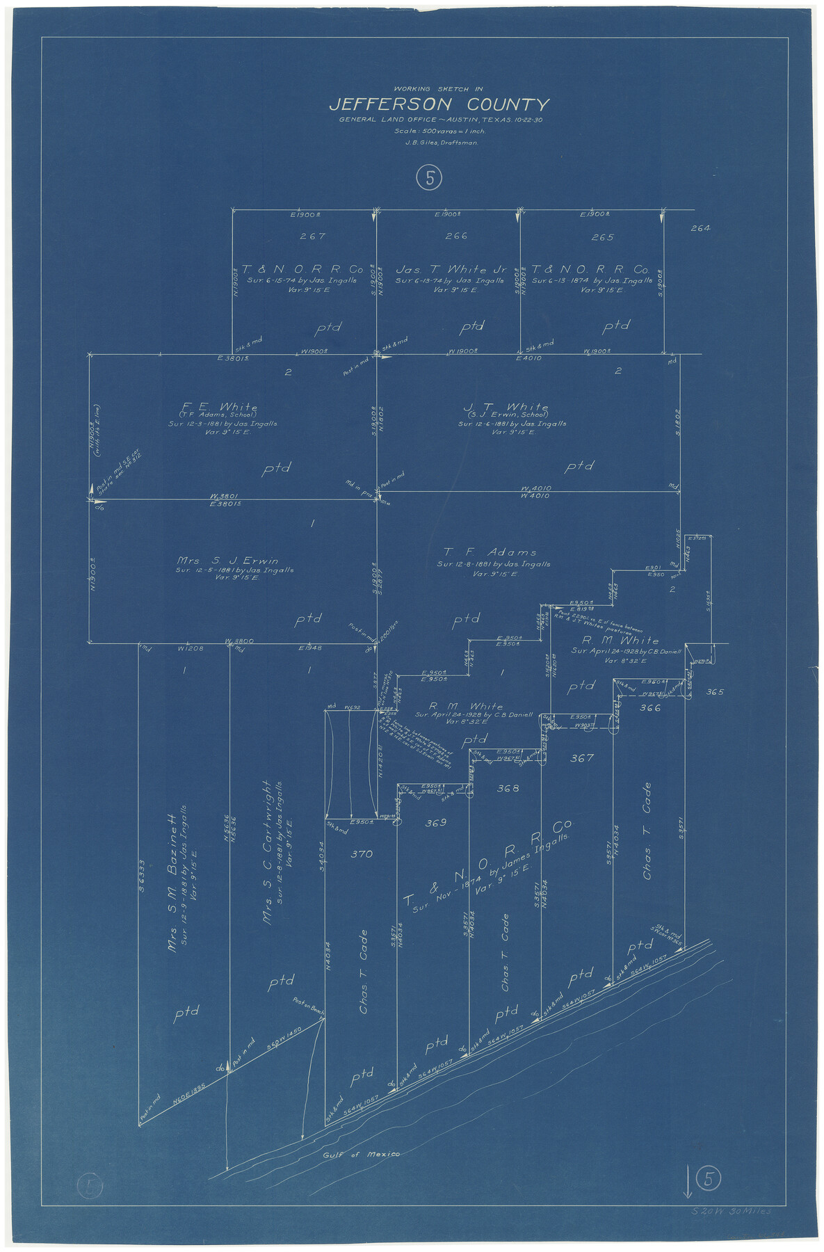 66548, Jefferson County Working Sketch 5, General Map Collection