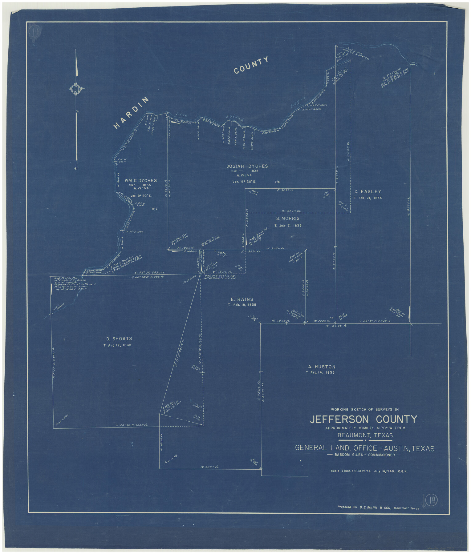 66557, Jefferson County Working Sketch 14, General Map Collection