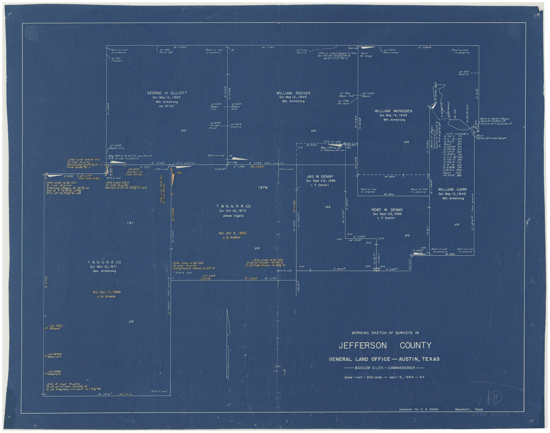 66561, Jefferson County Working Sketch 18, General Map Collection