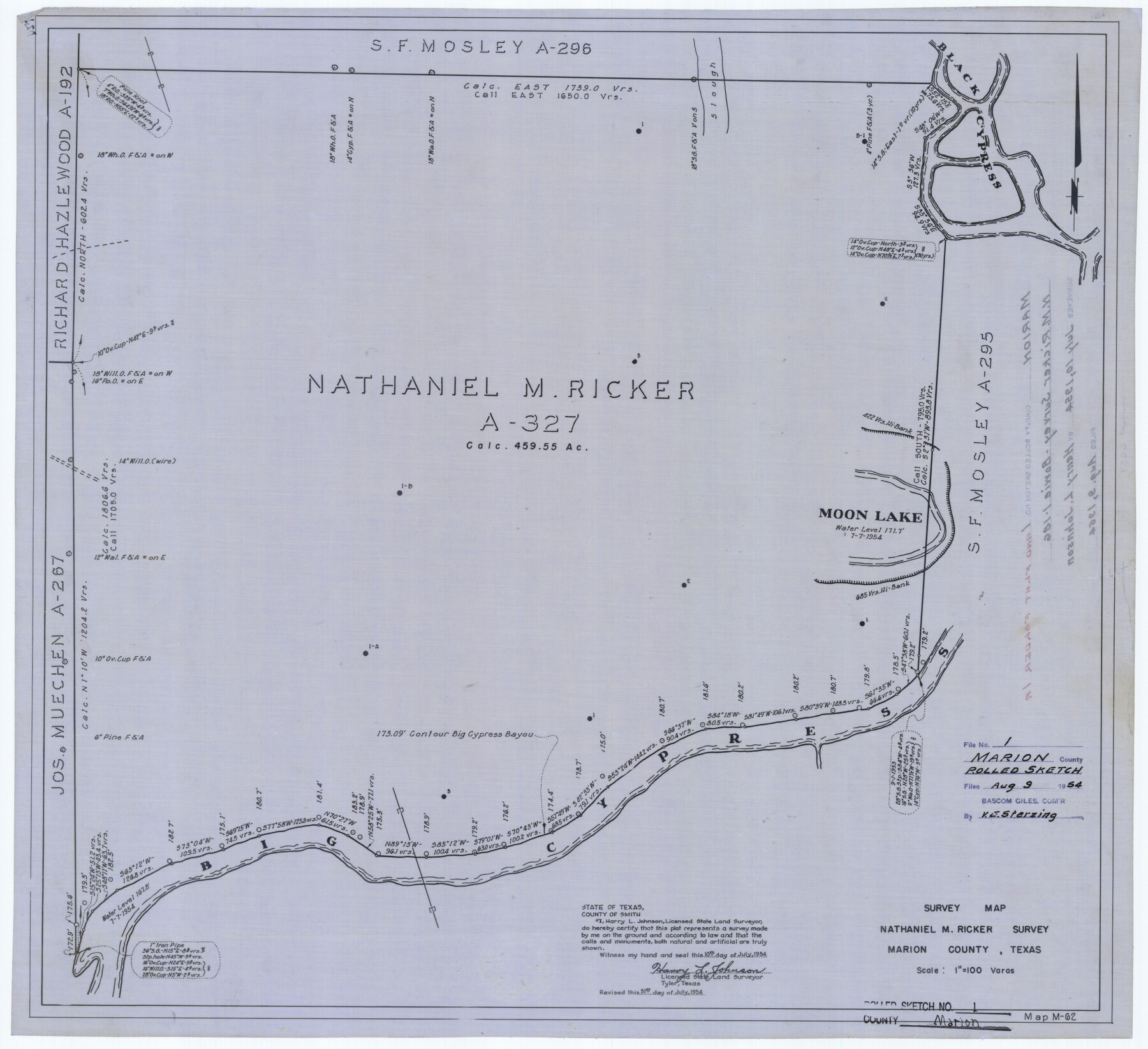 6657, Marion County Rolled Sketch 1, General Map Collection