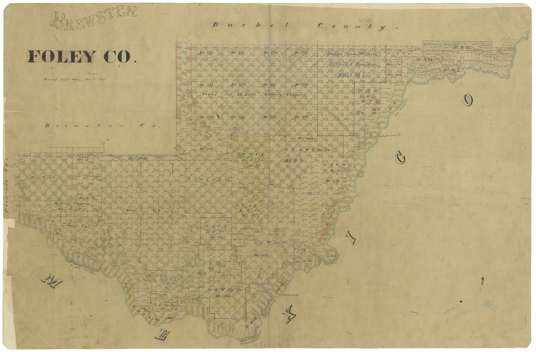 66721, Brewster Co., General Map Collection

