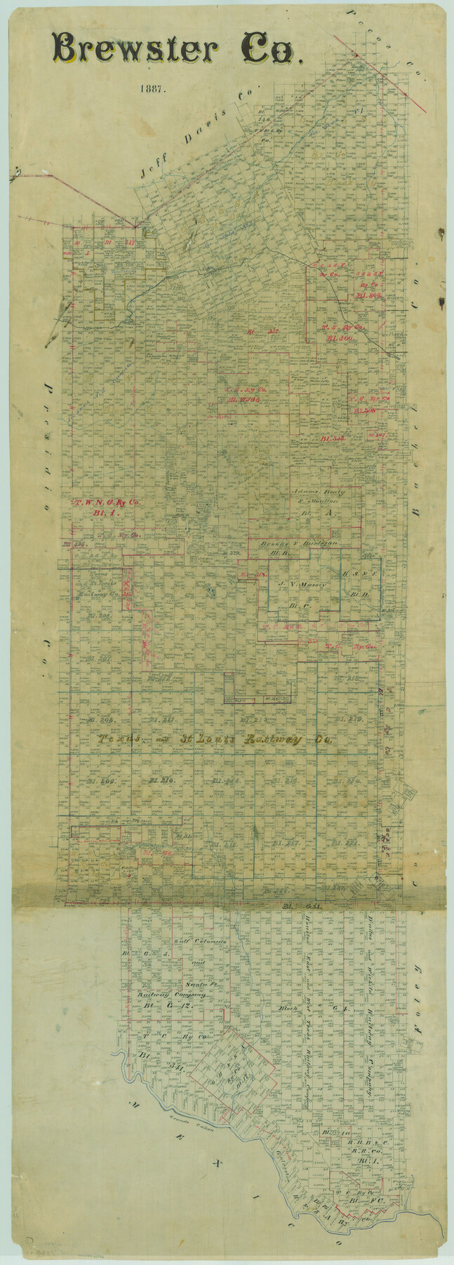 66726, Brewster Co., General Map Collection