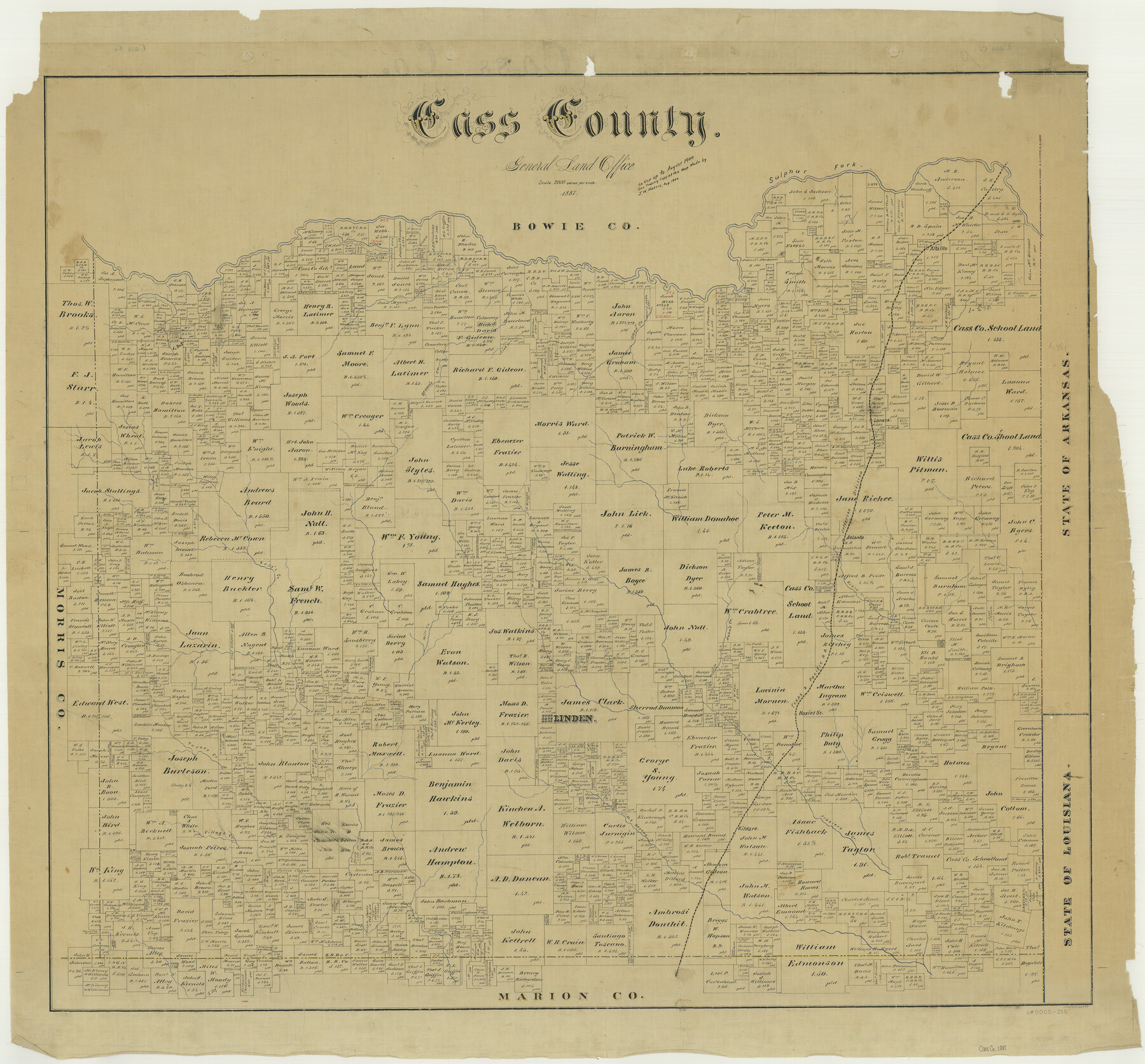 66747, Cass County, General Map Collection