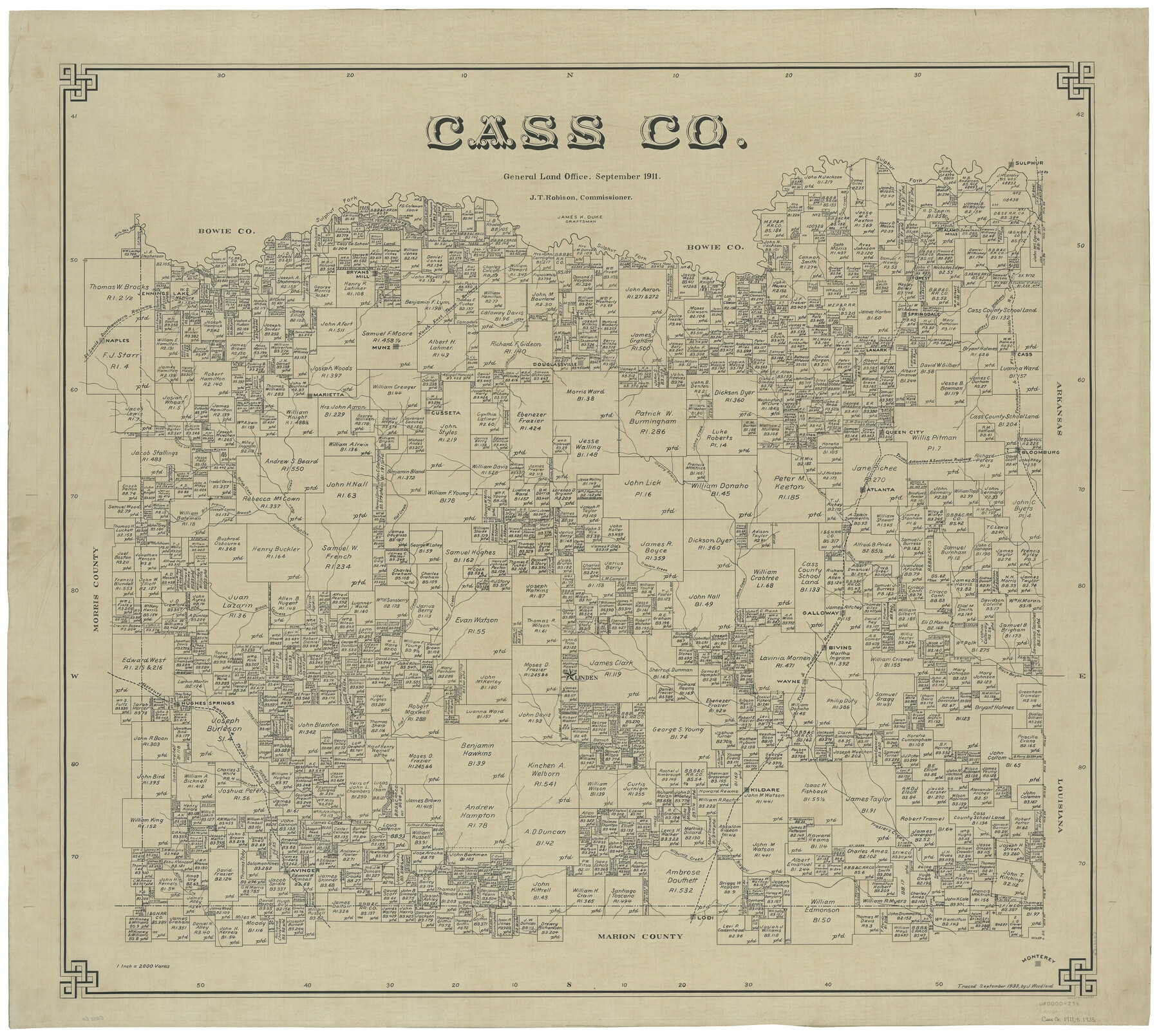 66749, Cass Co., General Map Collection
