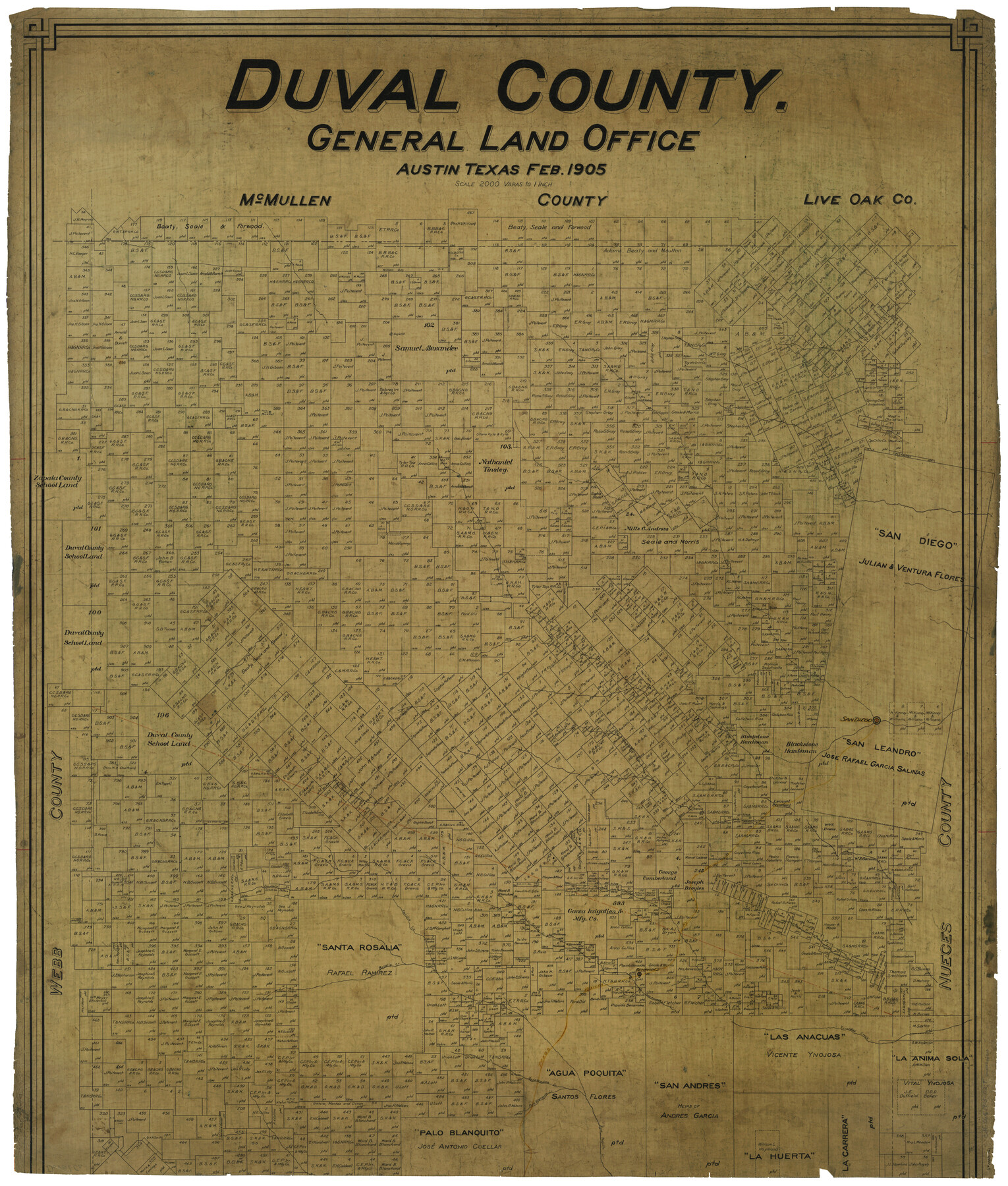 66807, Duval County, General Map Collection
