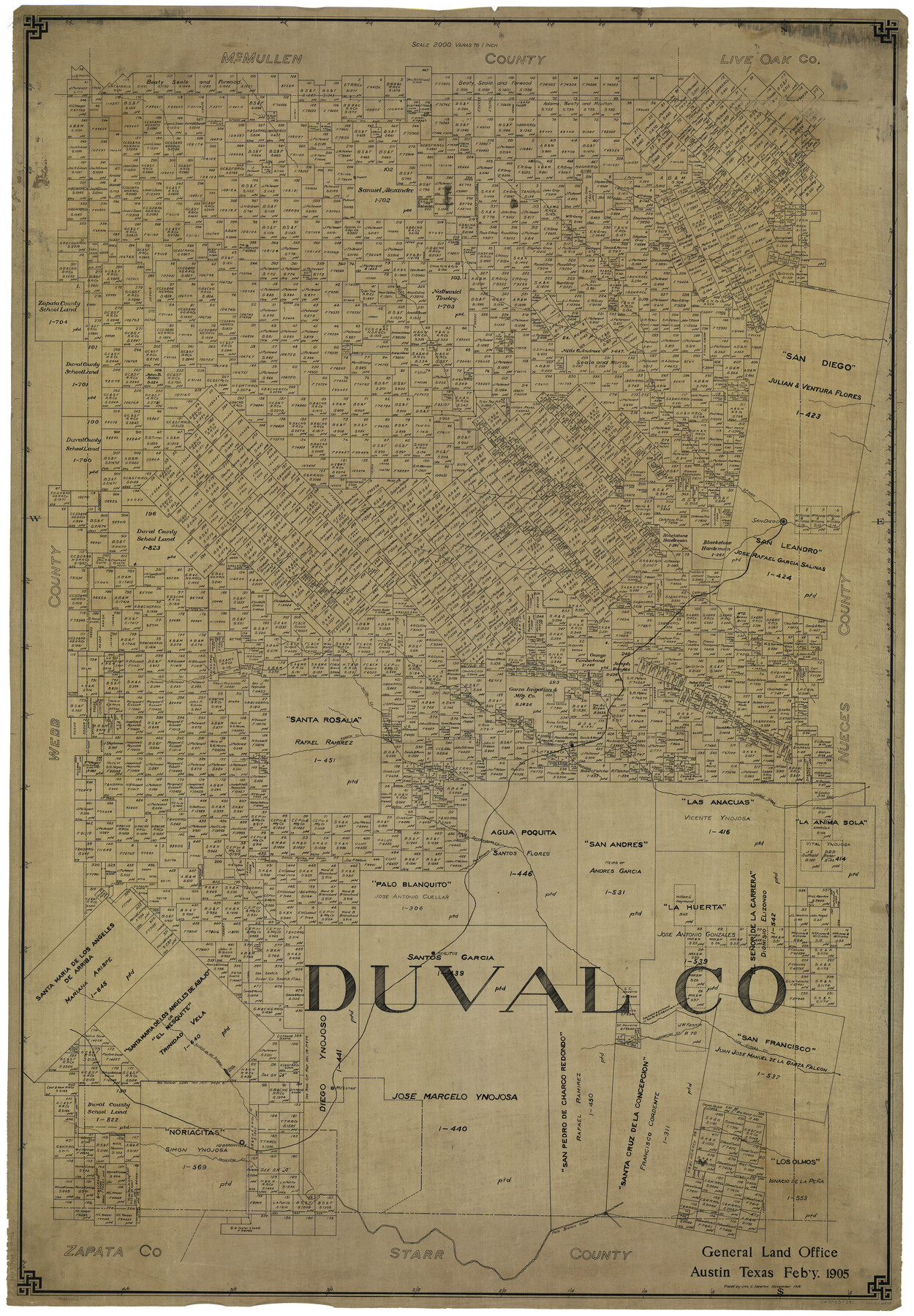 66808, Duval Co., General Map Collection
