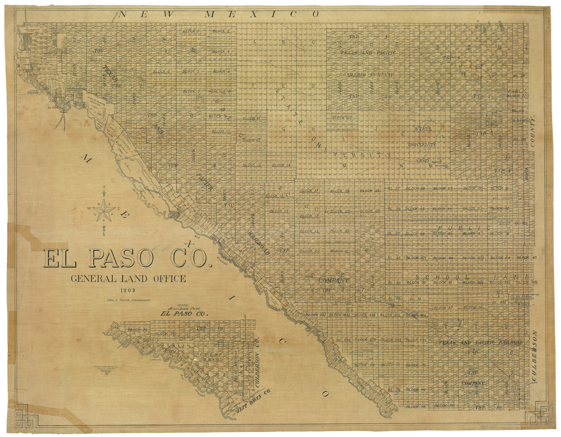 66815, El Paso Co., General Map Collection
