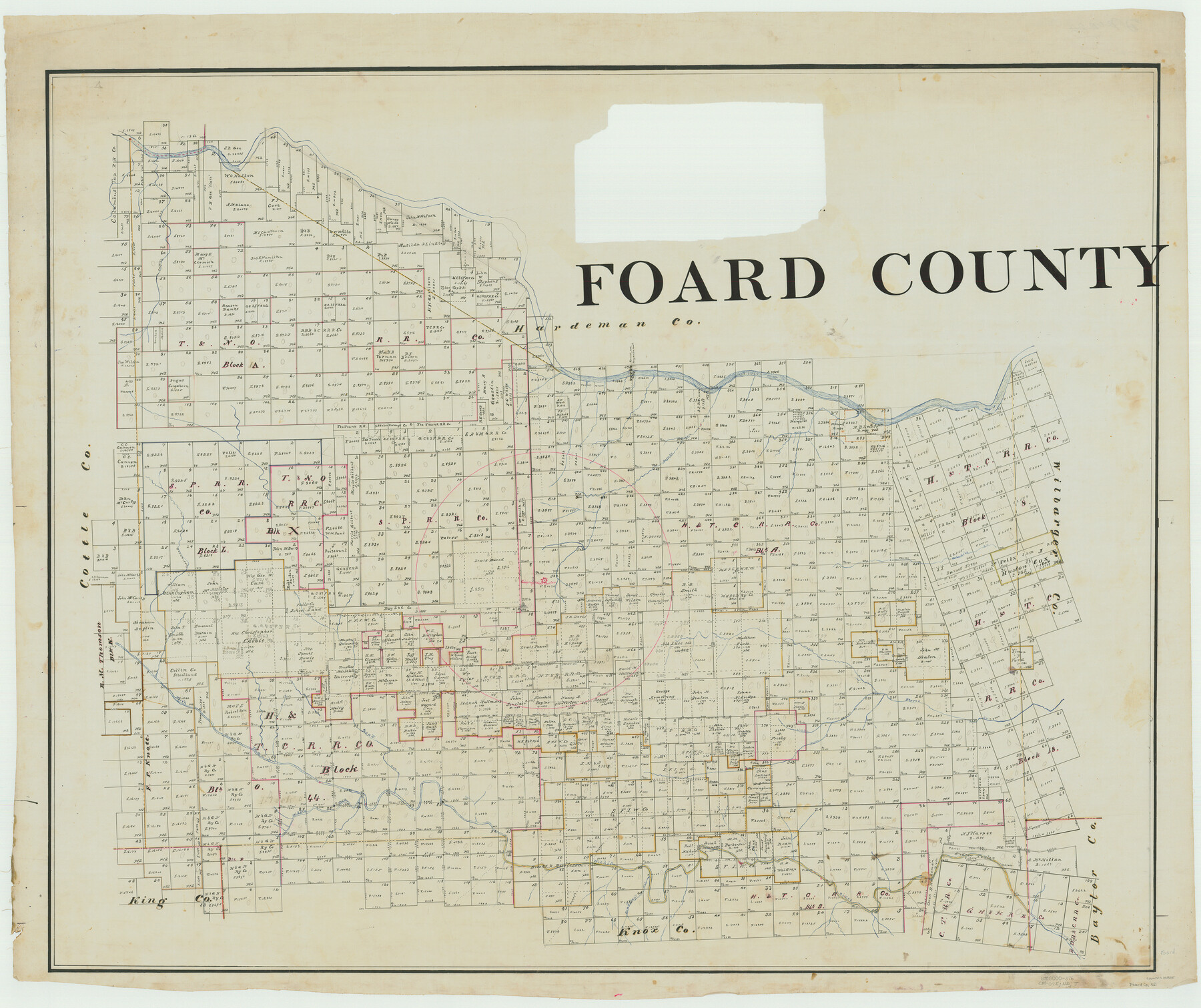 66825, Foard County, General Map Collection
