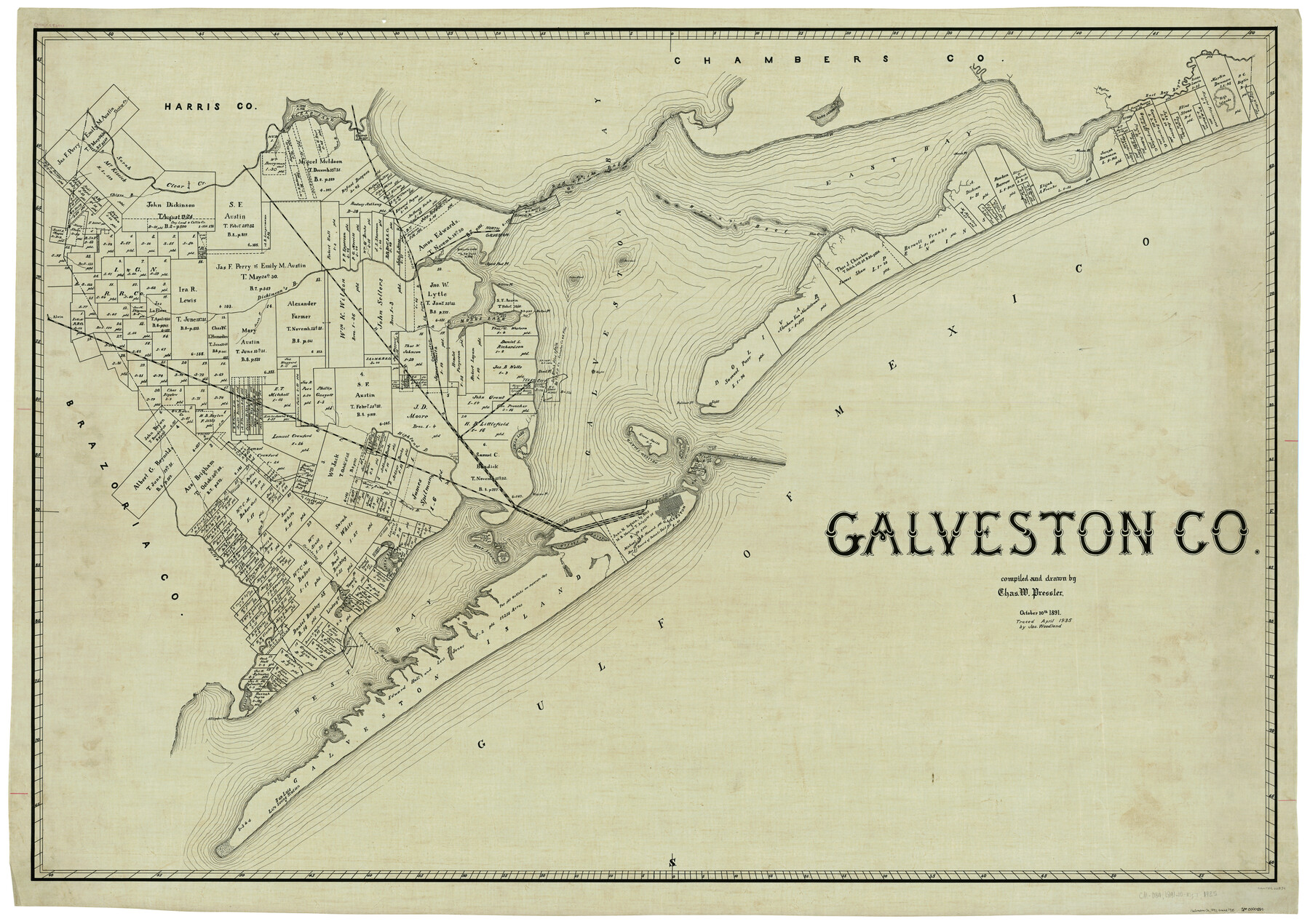 66834, Galveston Co., General Map Collection
