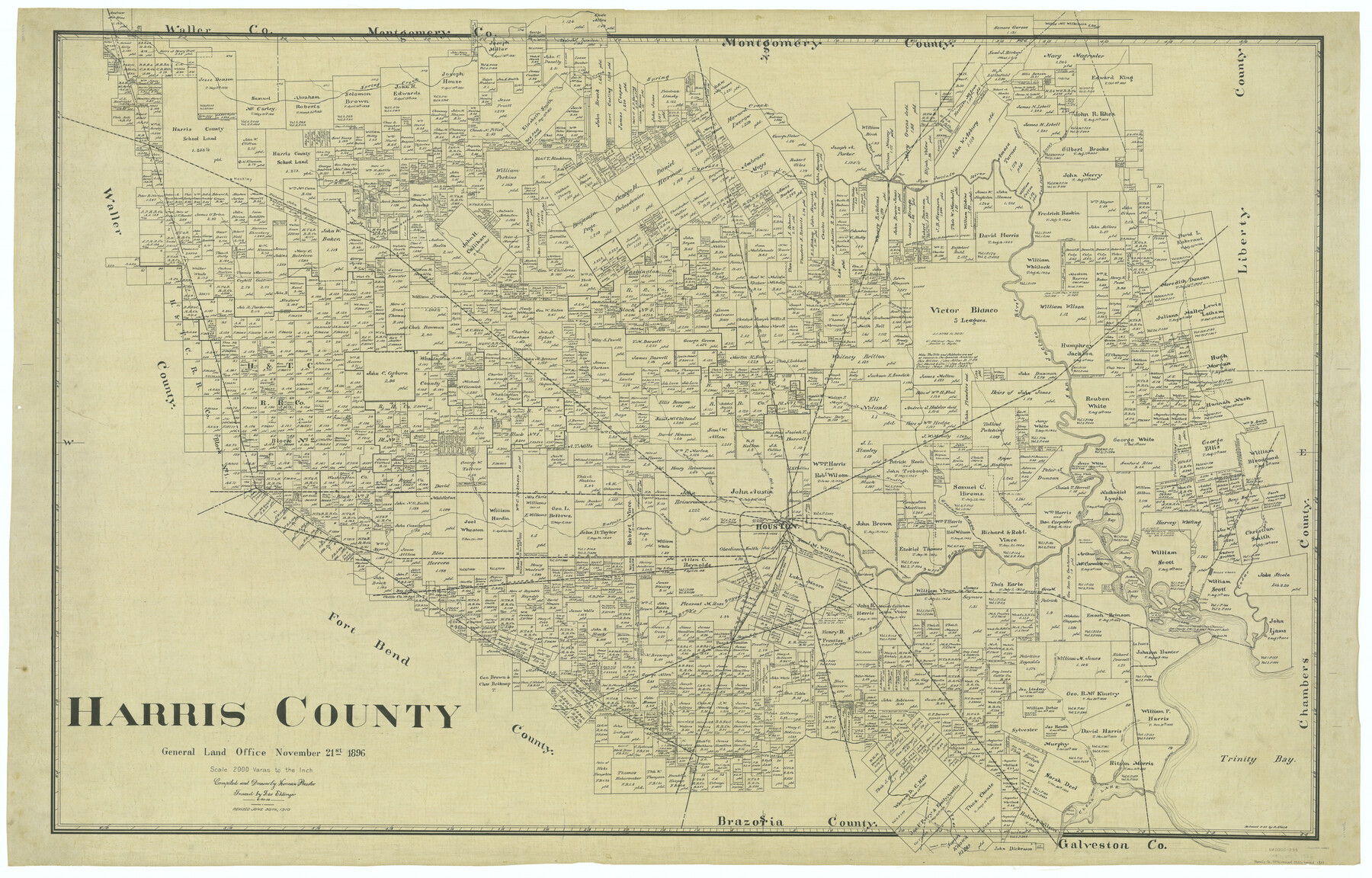 66857, Harris County, General Map Collection