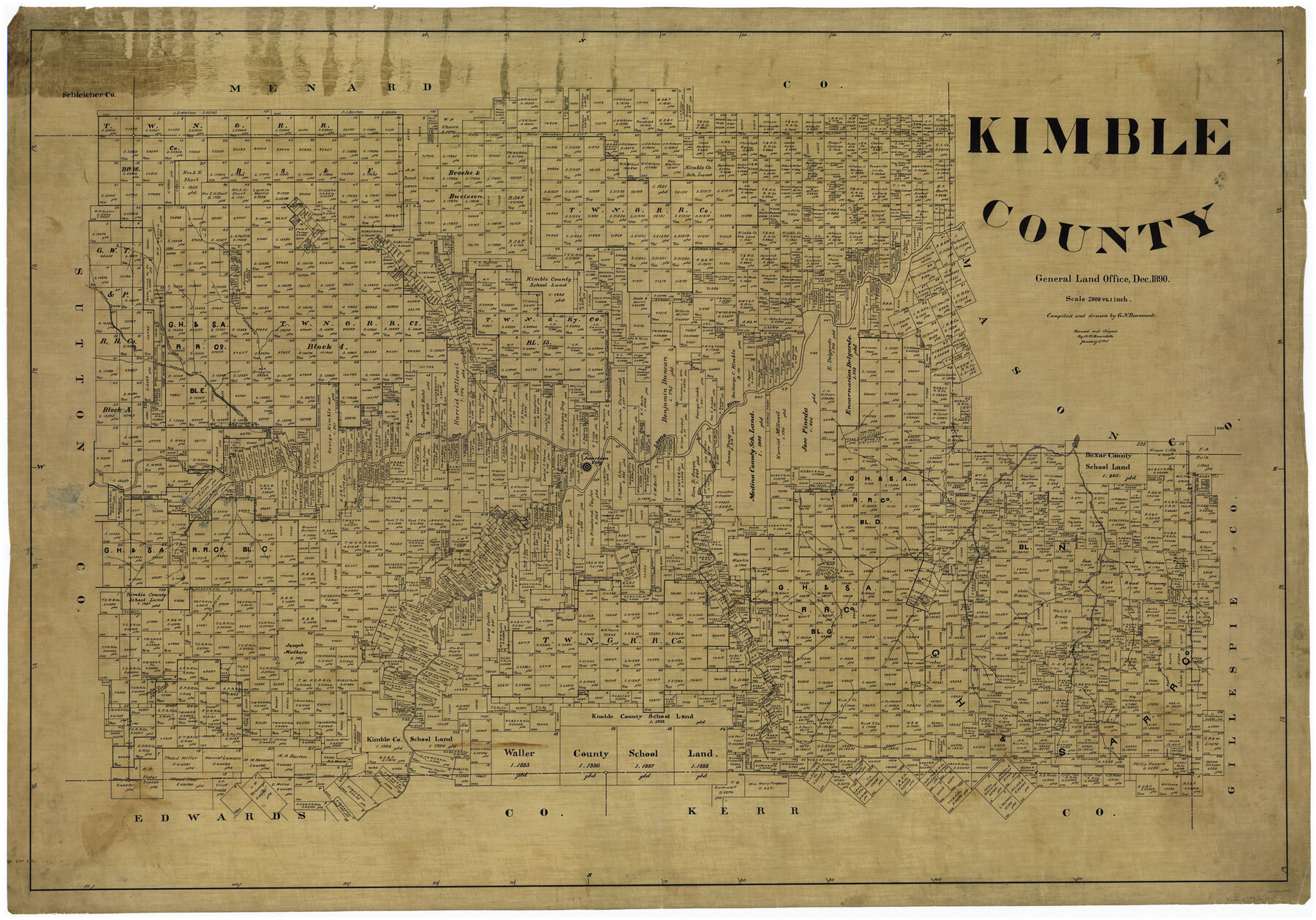 66891, Kimble County, General Map Collection