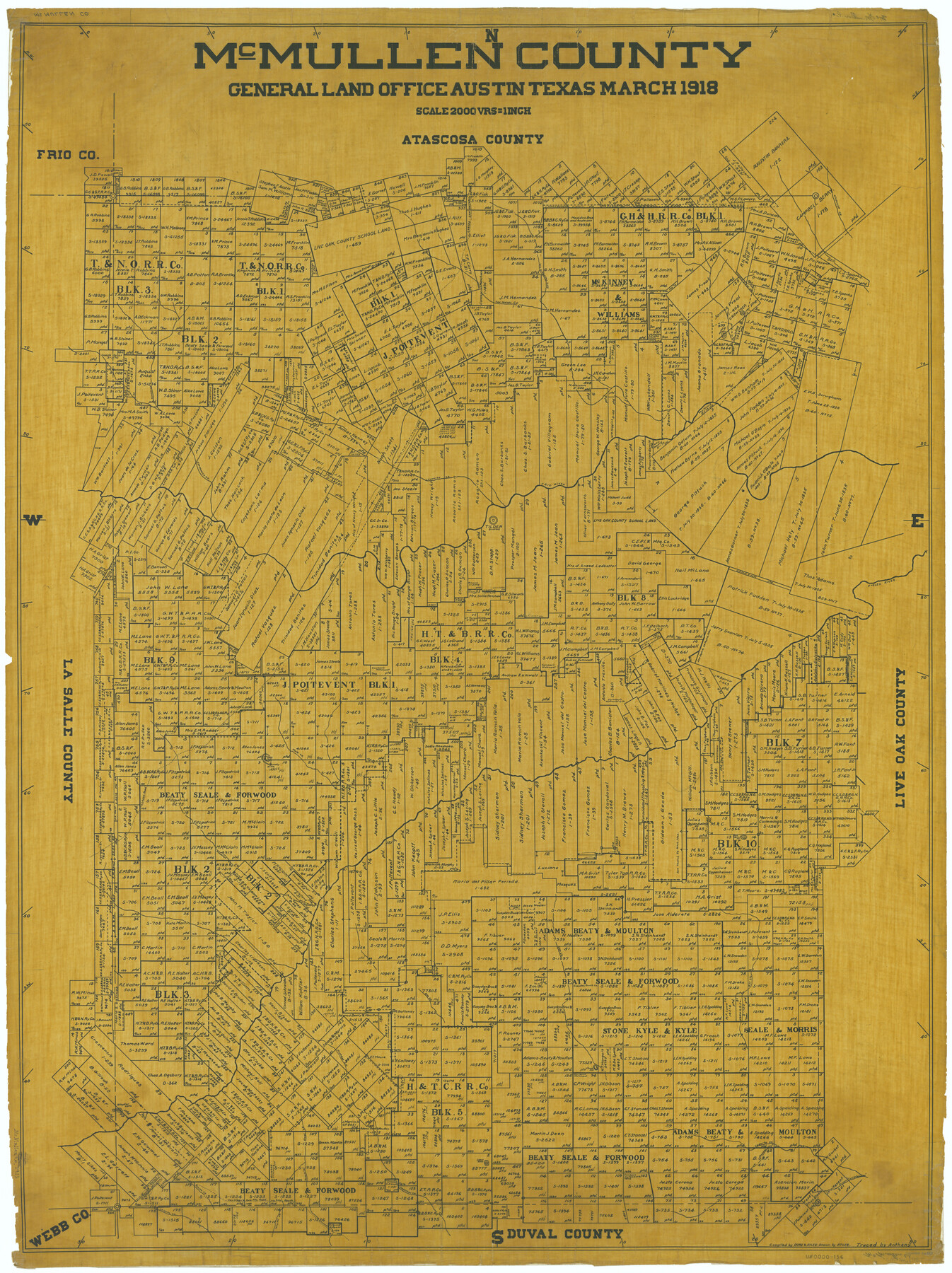 66923, McMullen County, General Map Collection