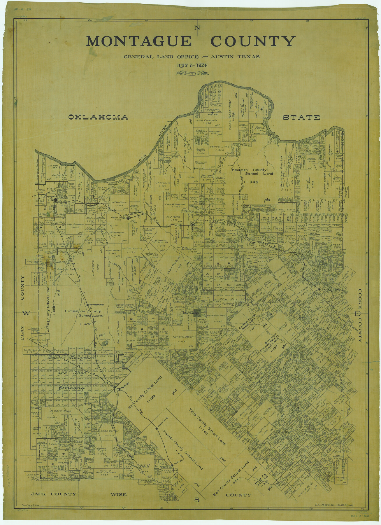 66938, Montague County, General Map Collection