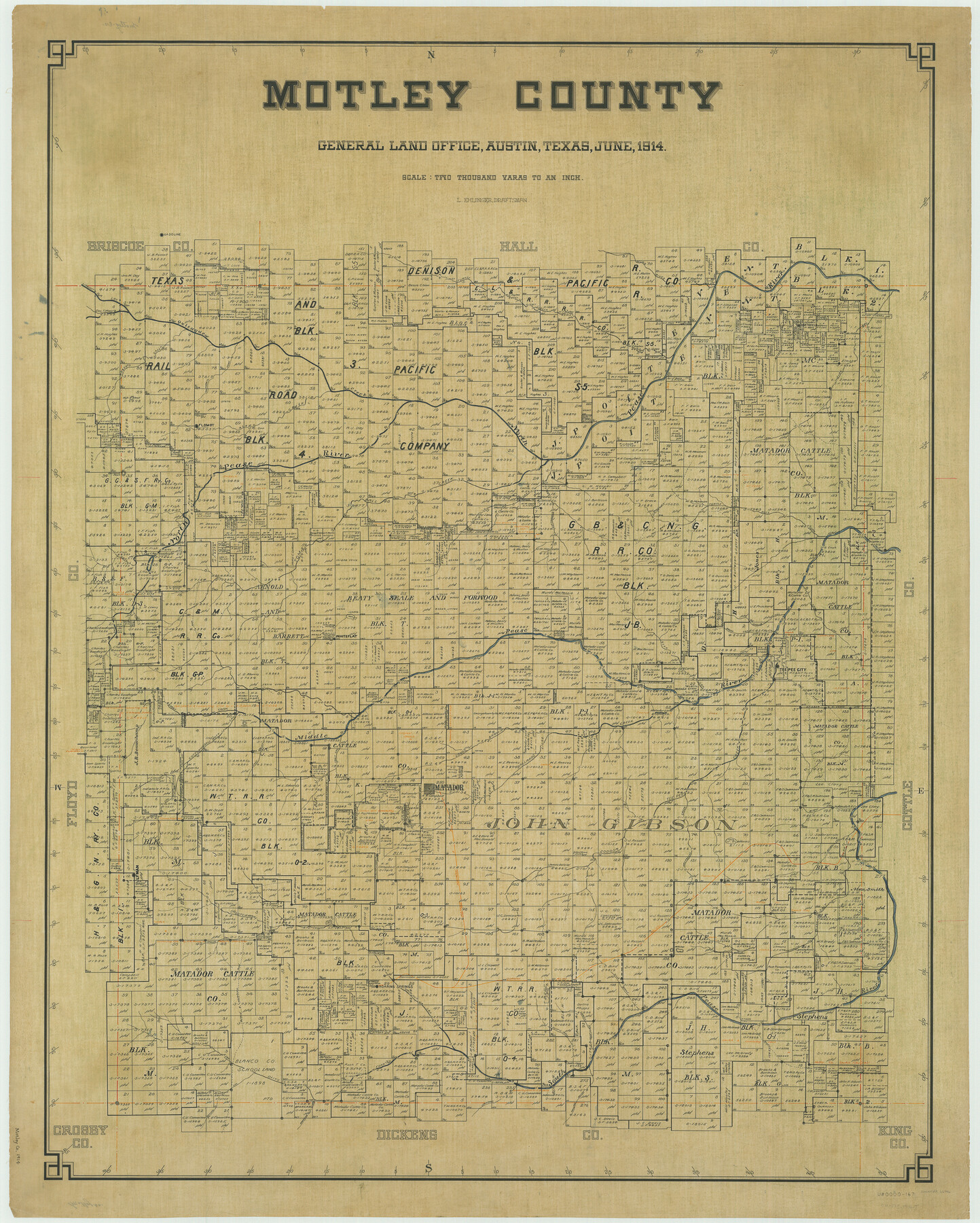 66946, Motley County, General Map Collection