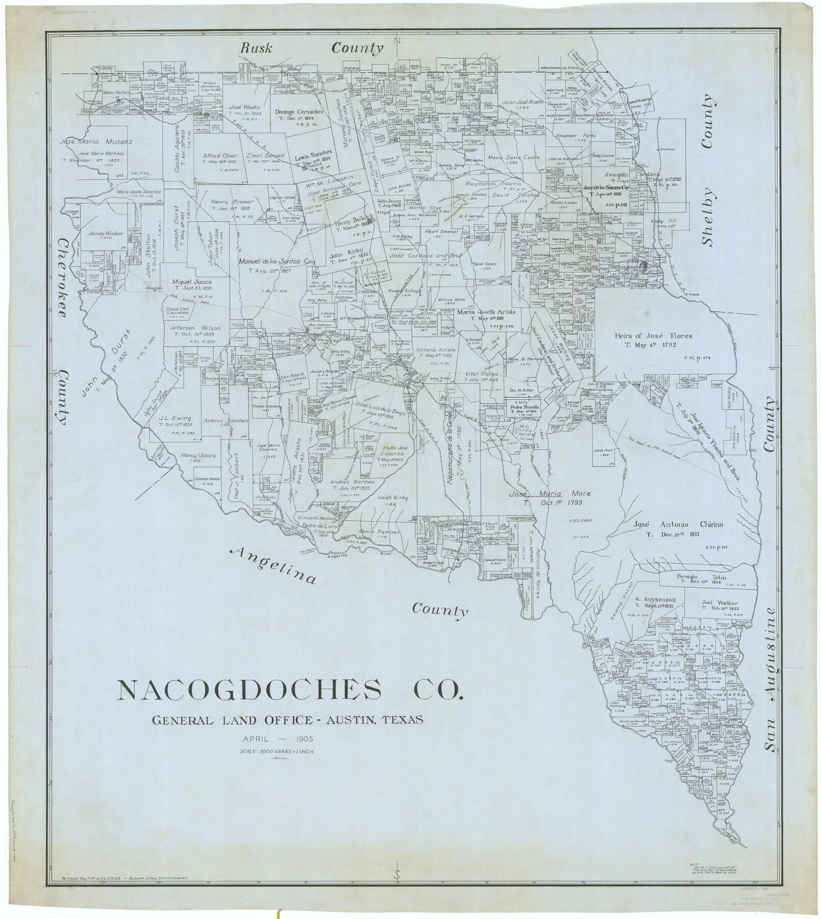 66949, Nacogdoches Co., General Map Collection