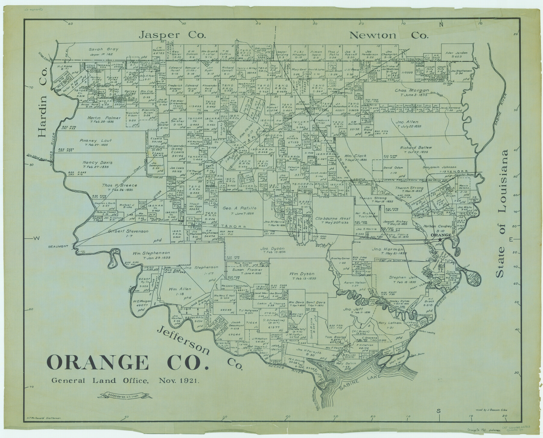 66963, Orange Co., General Map Collection