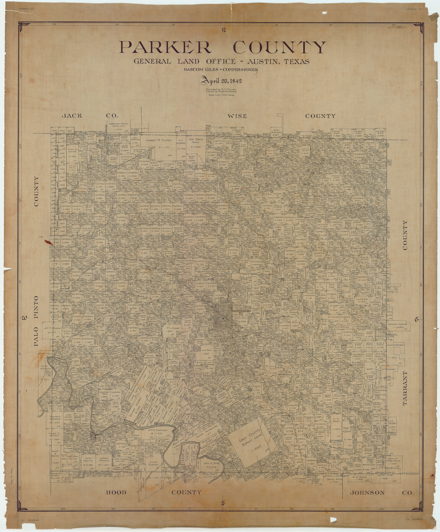 66972, Parker County, General Map Collection