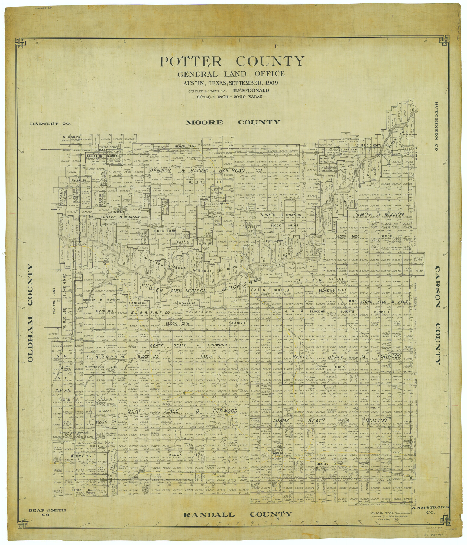 66984, Potter County, General Map Collection