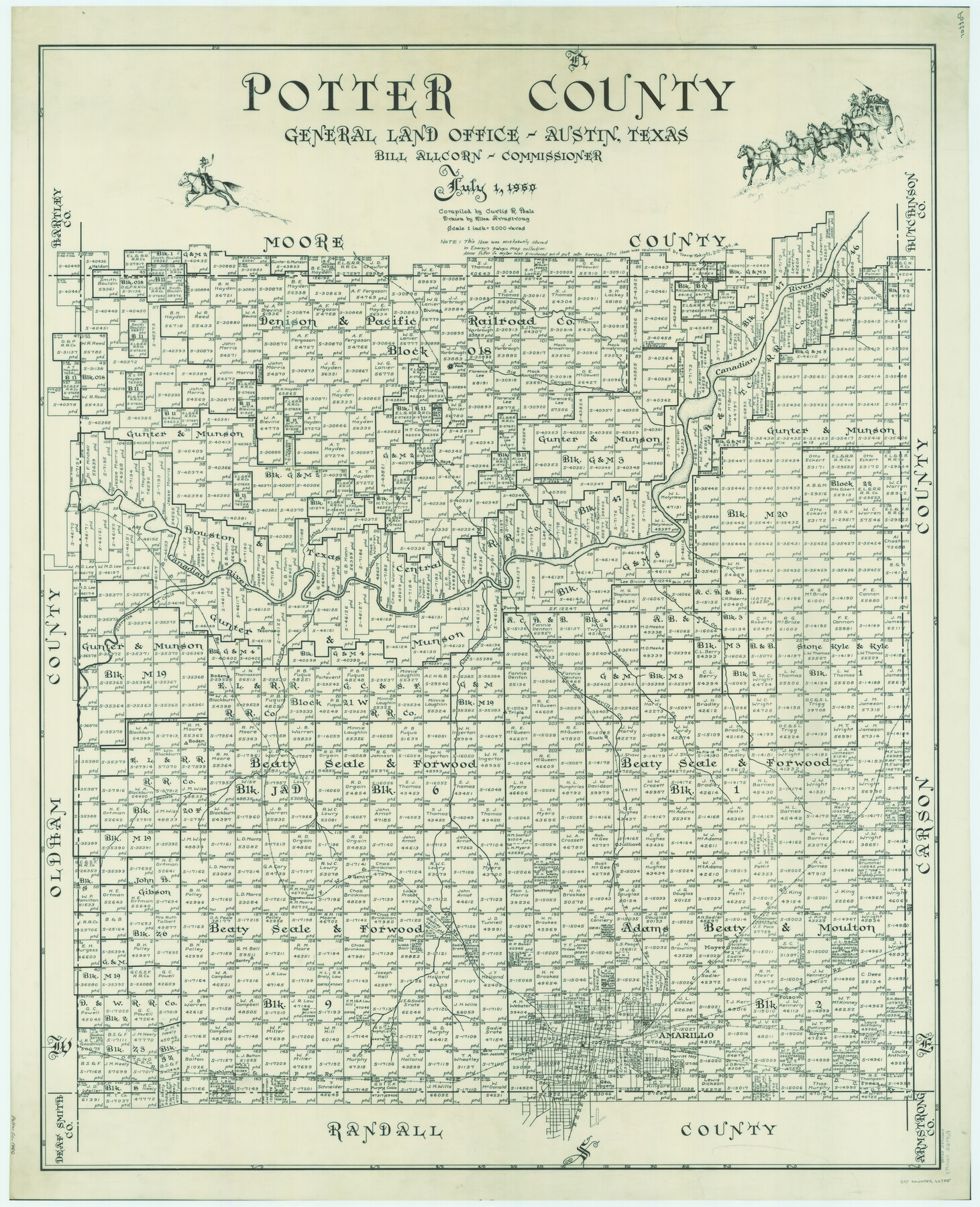 66985, Potter County, General Map Collection