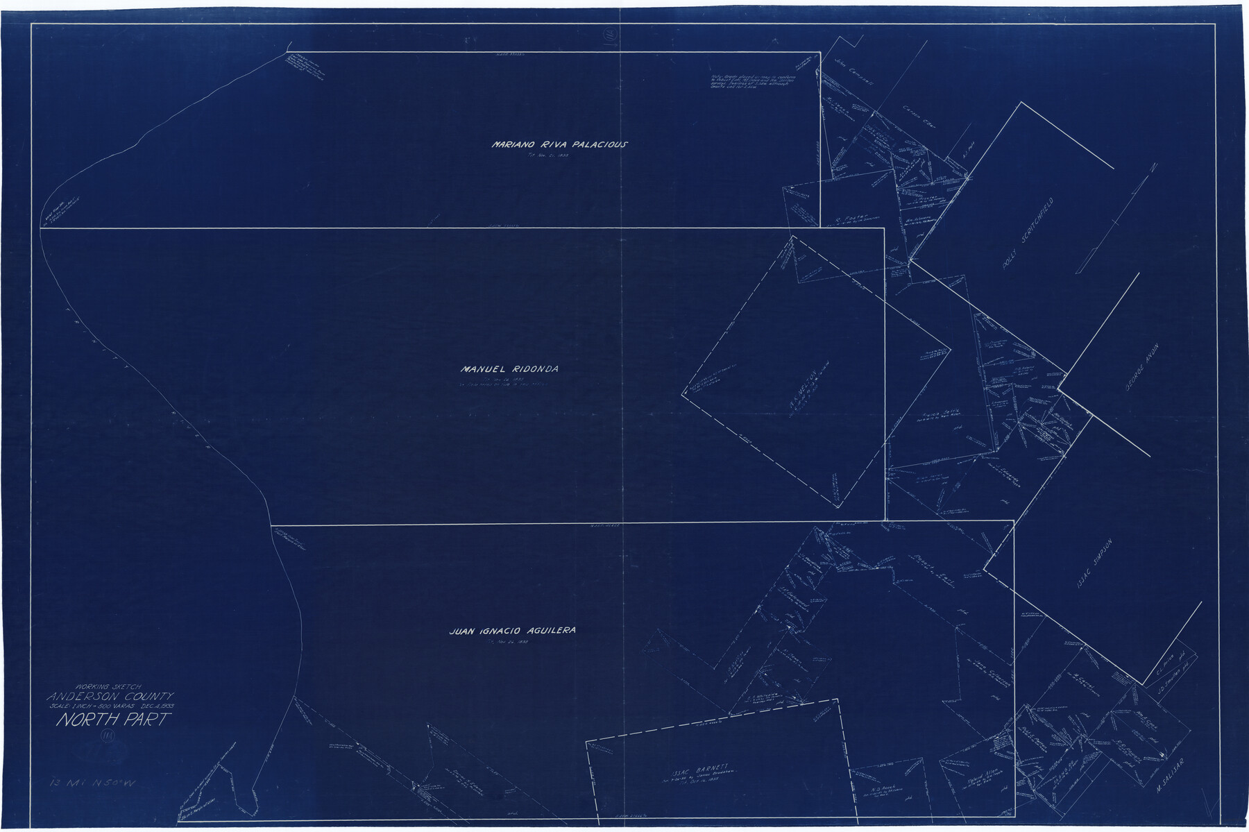 67011, Anderson County Working Sketch 11a, General Map Collection