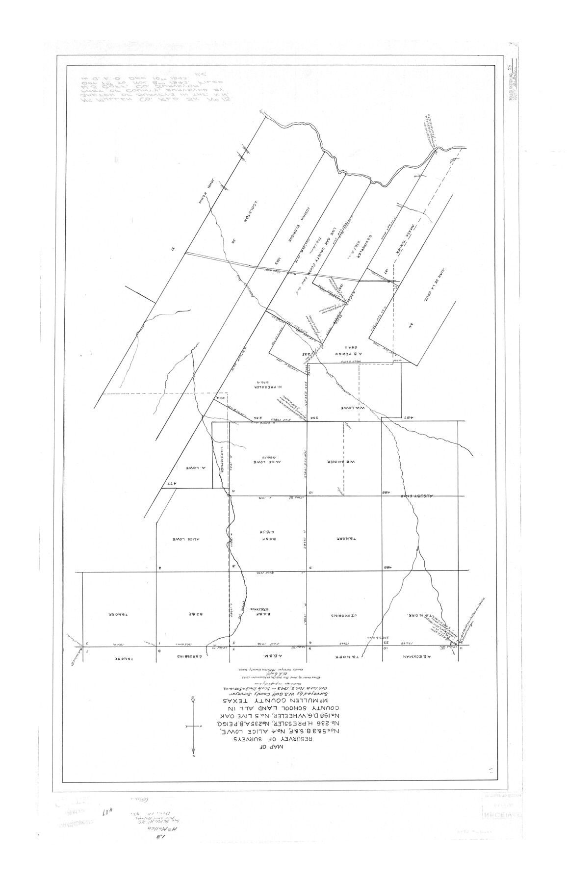 6730, McMullen County Rolled Sketch 13, General Map Collection