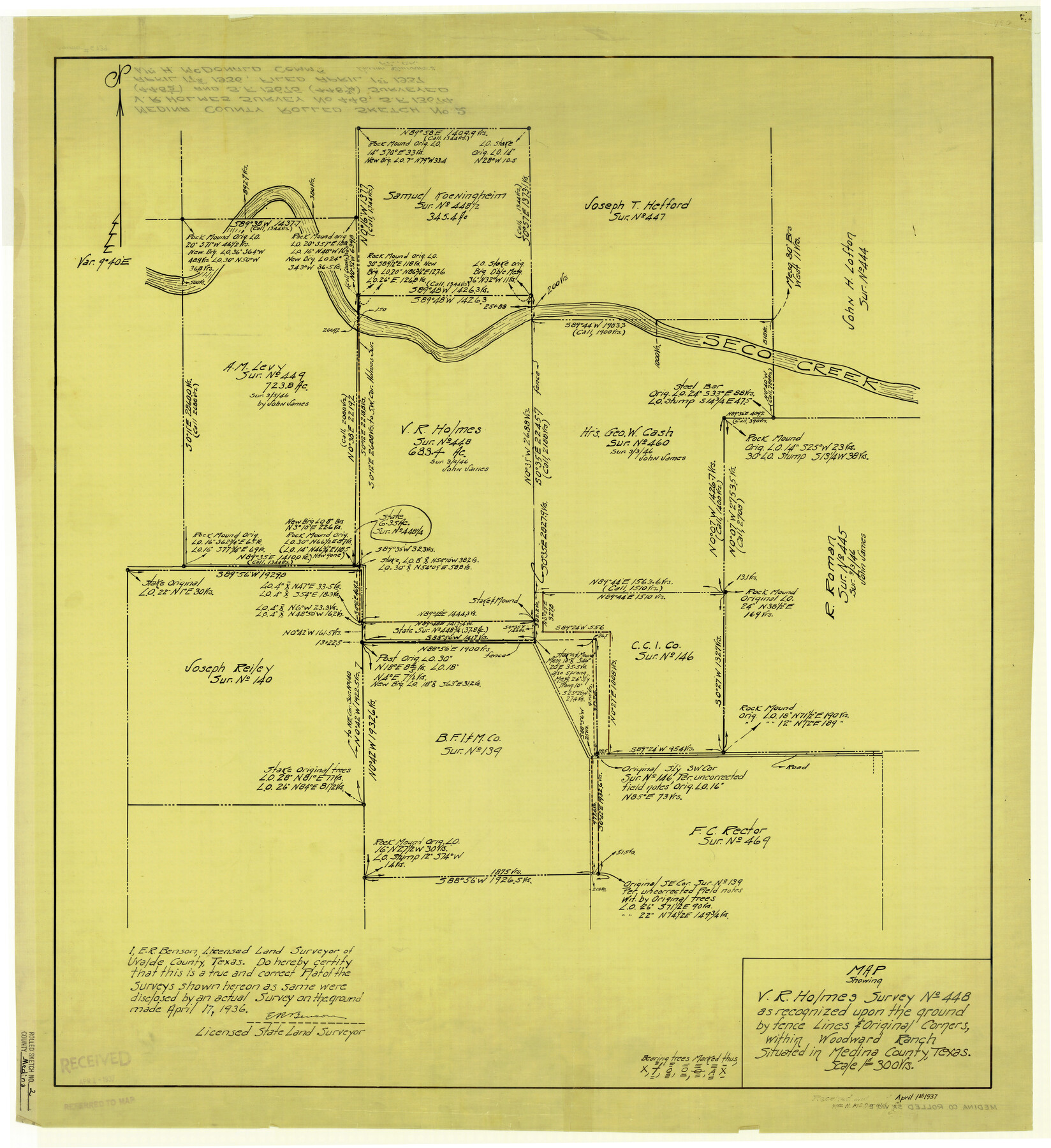 6739, Medina County Rolled Sketch 2, General Map Collection