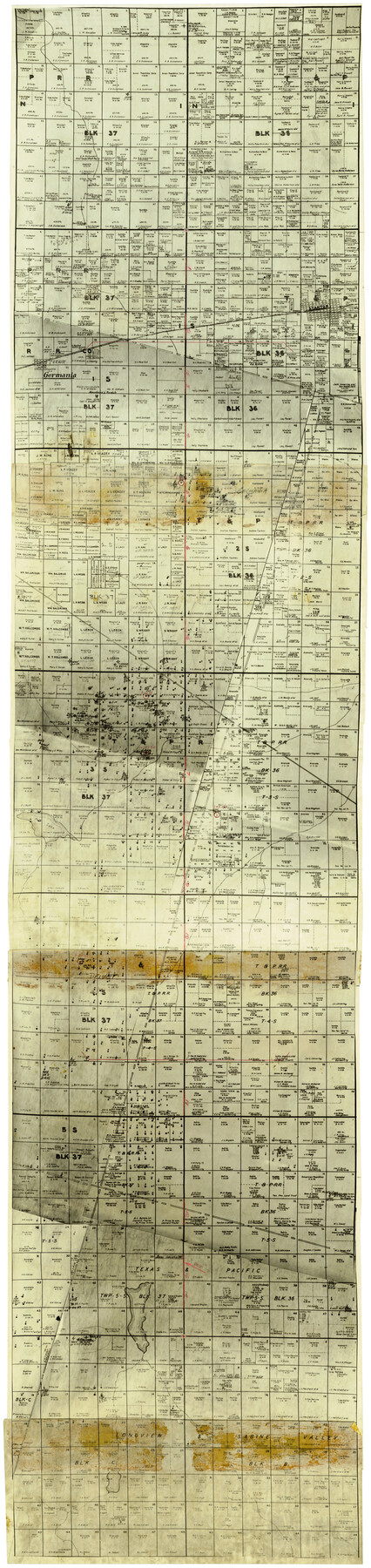 6766, Midland County Rolled Sketch 9, General Map Collection

