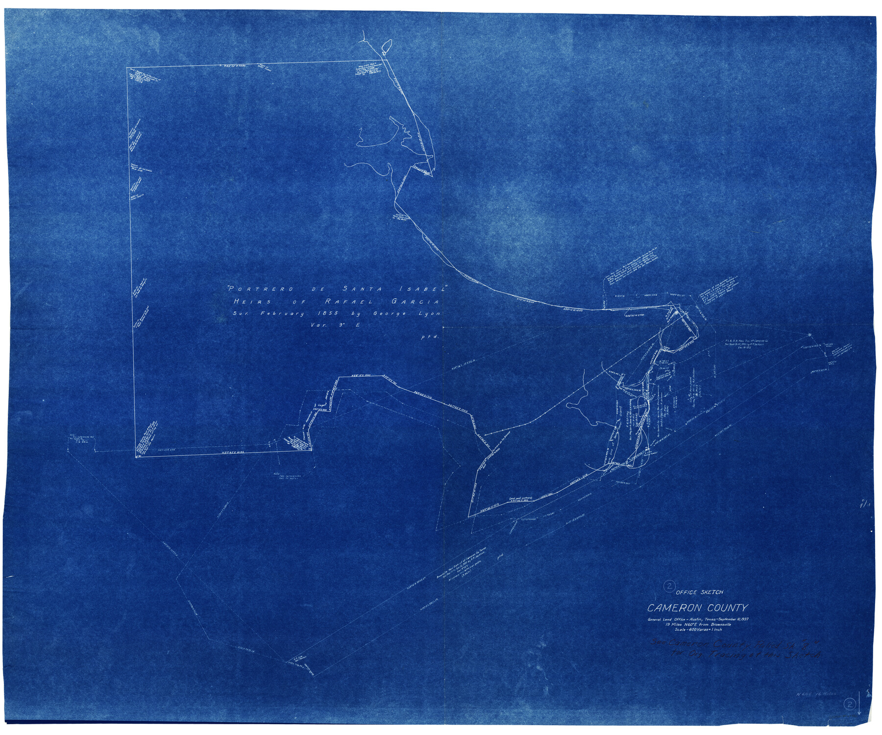 67881, Cameron County Working Sketch 2, General Map Collection
