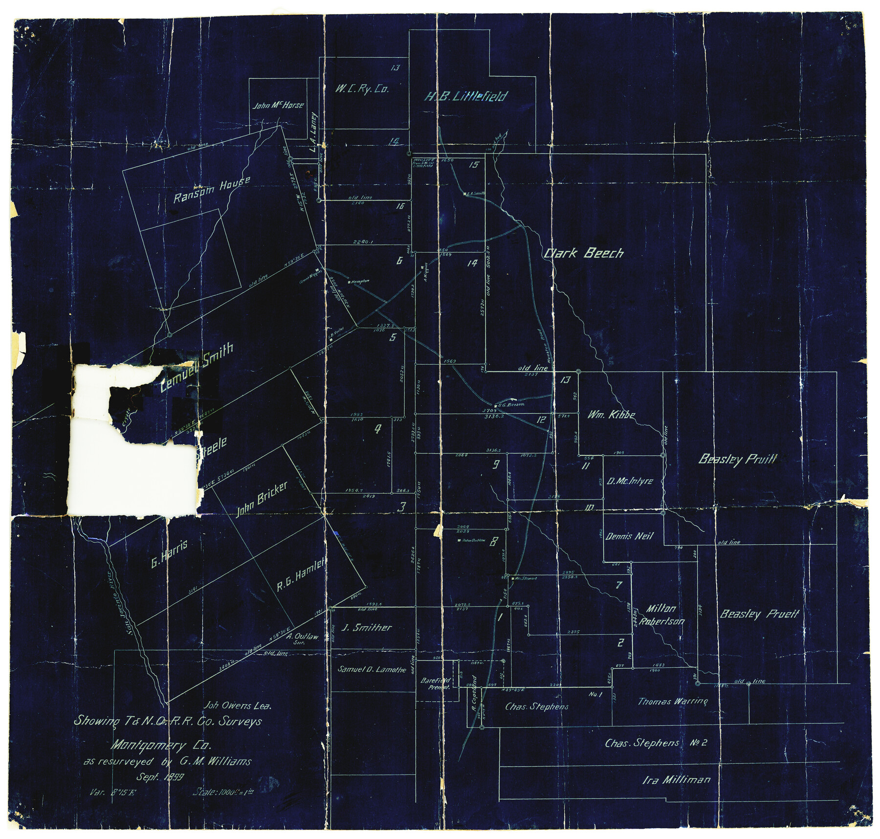 6795, Montgomery County Rolled Sketch 9, General Map Collection
