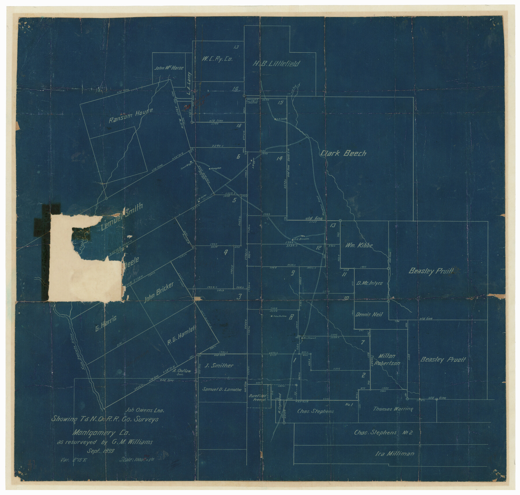 6795, Montgomery County Rolled Sketch 9, General Map Collection