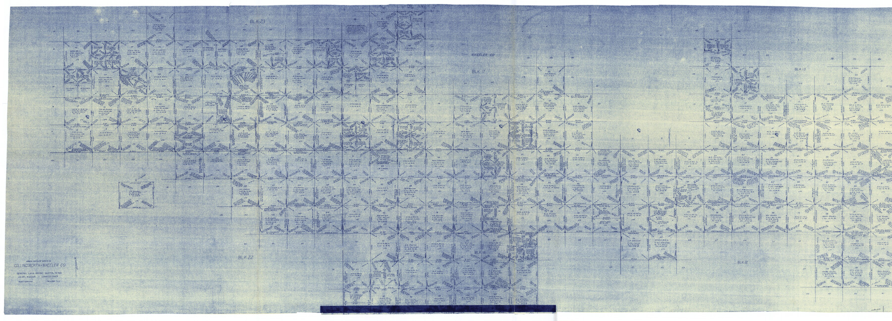 68090, Collingsworth County Working Sketch 2, General Map Collection