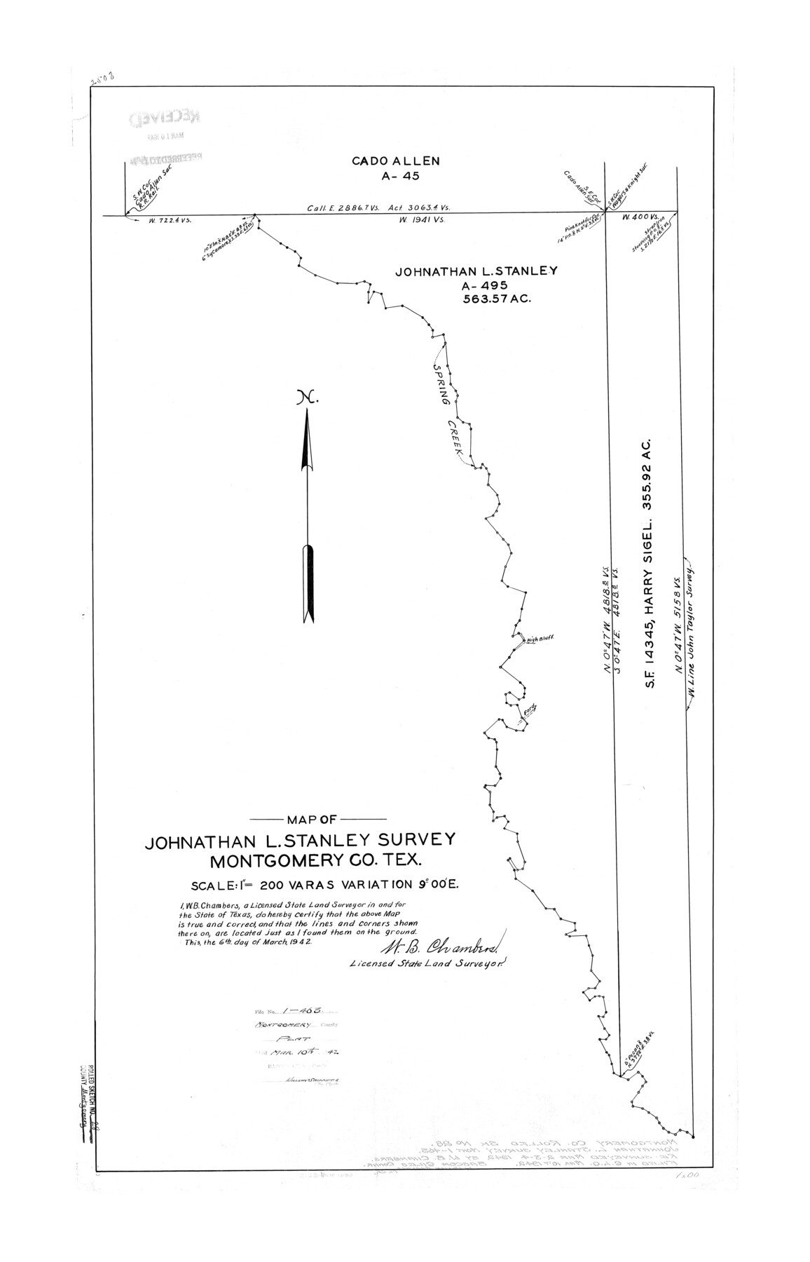 6810, Montgomery County Rolled Sketch 28, General Map Collection