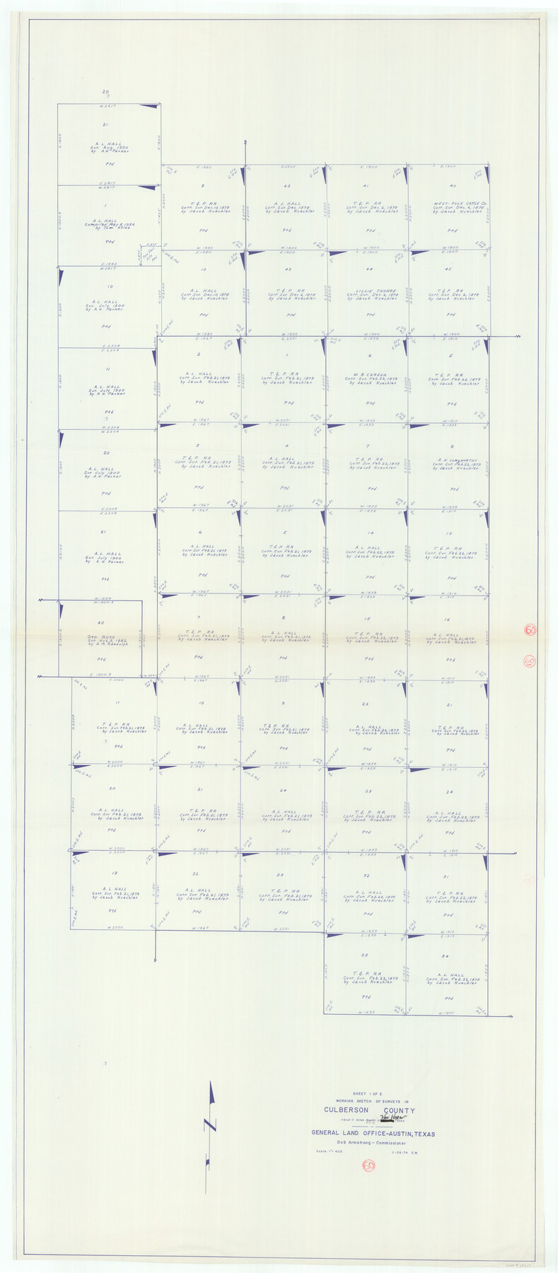 68514, Culberson County Working Sketch 60, General Map Collection