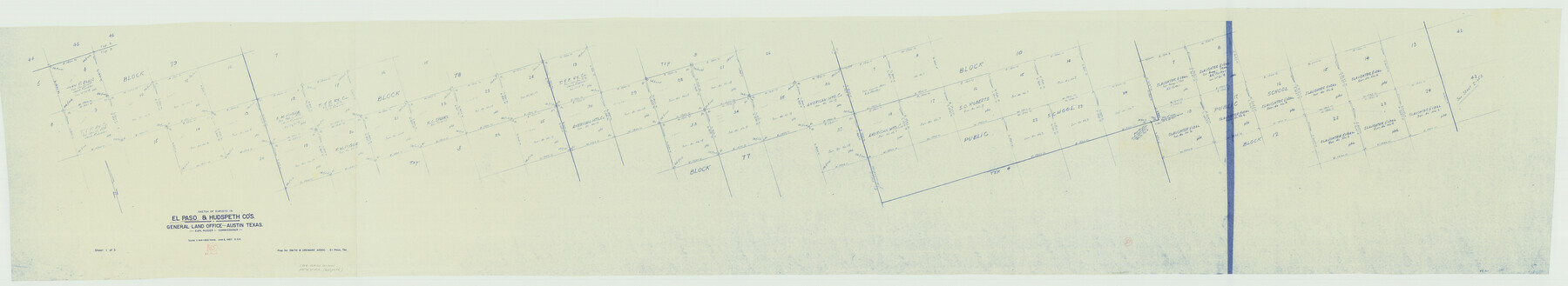 69037, El Paso County Working Sketch 15, General Map Collection