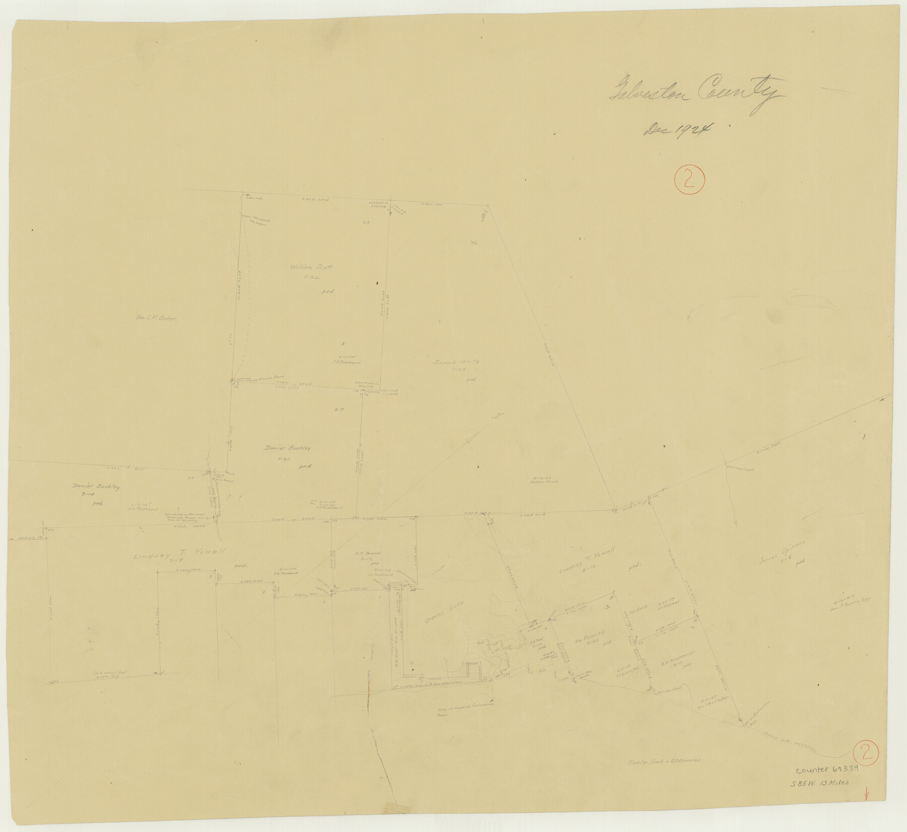 69339, Galveston County Working Sketch 2, General Map Collection